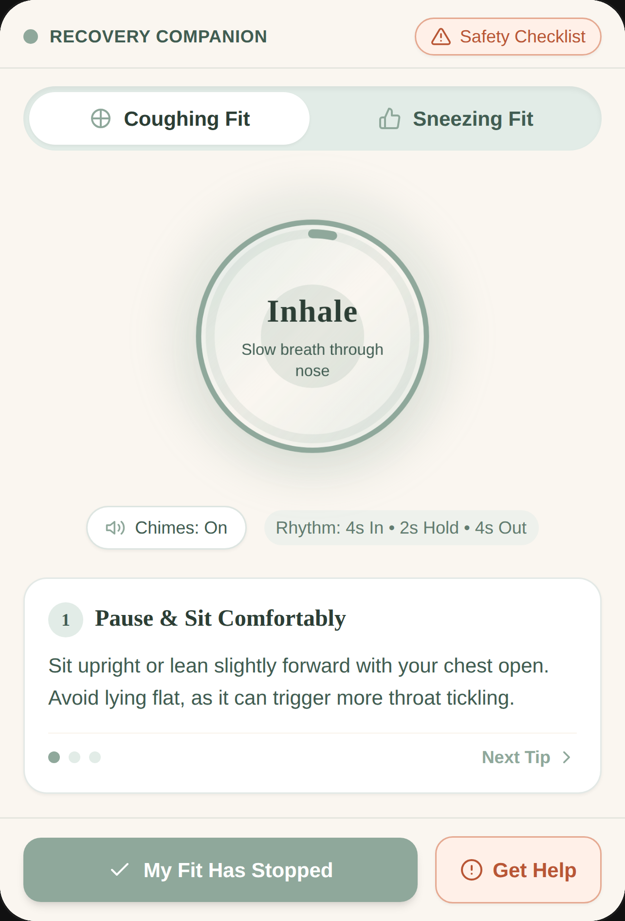Breath & Recovery Companion cover