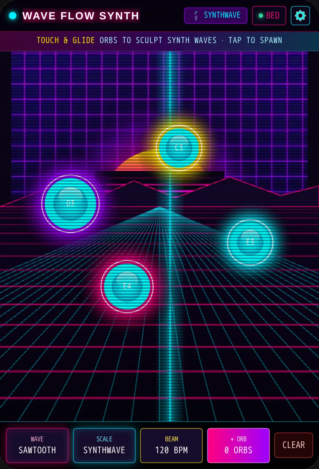 WAVE FLOW SYNTH cover