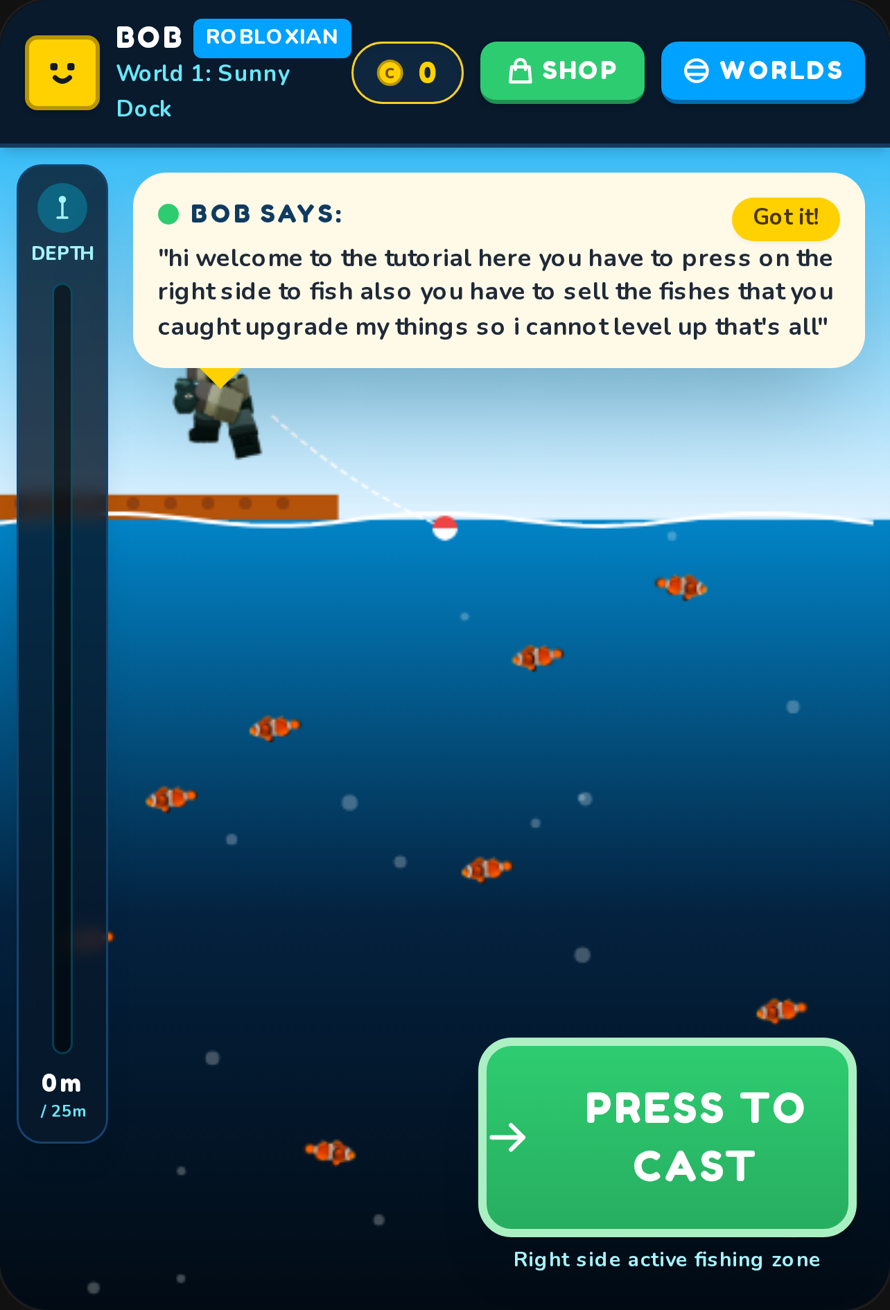 Bob's Robloxian Fishing World cover