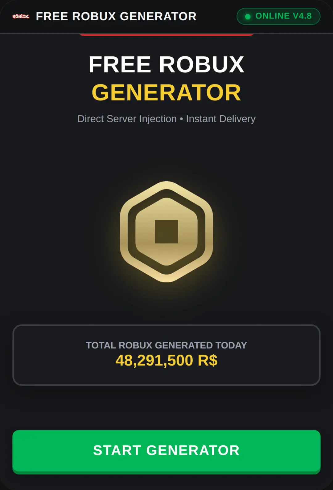 FREE ROBUX GENERATOR cover