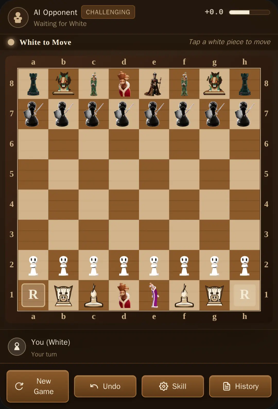 Classic Wood Chess vs AI chess cover