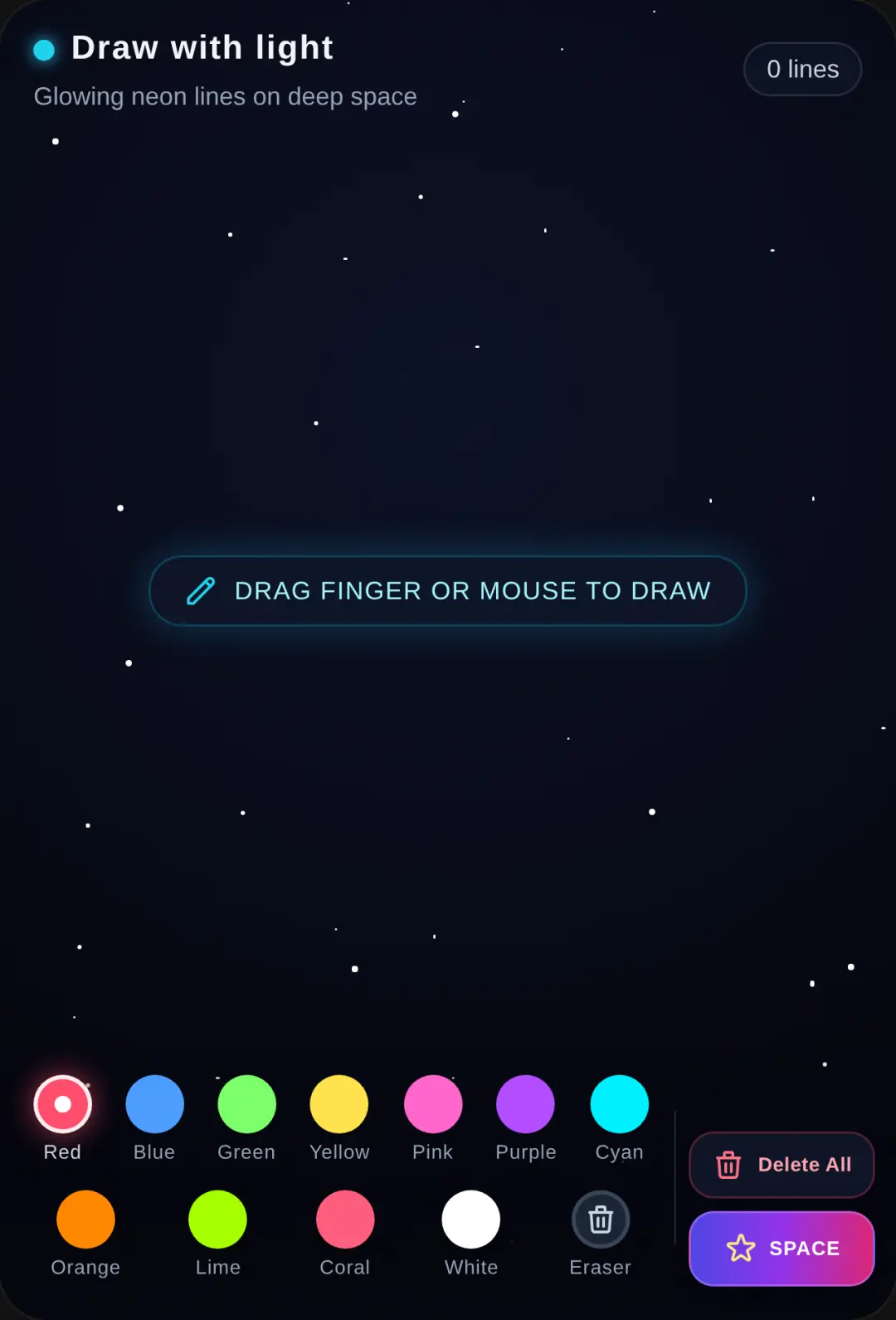 Cosmic Neon - 3D Light Studio cover