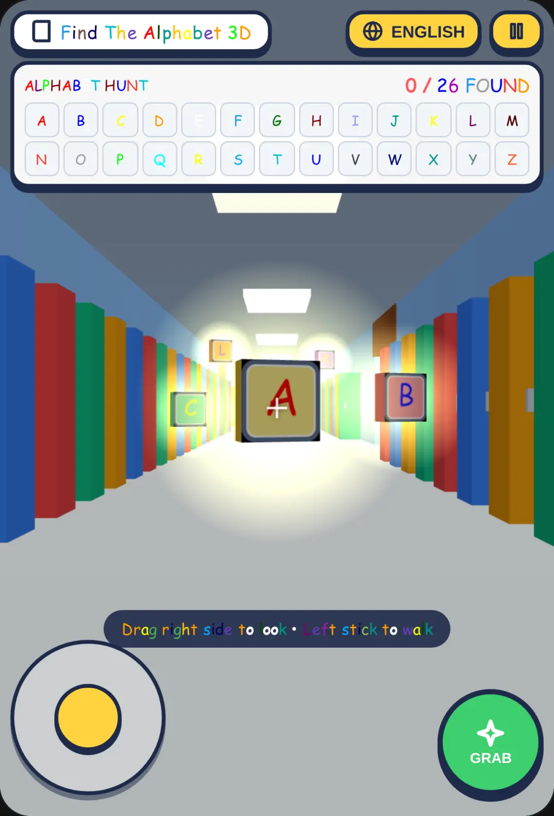 Find The Alphabet [3D] cover