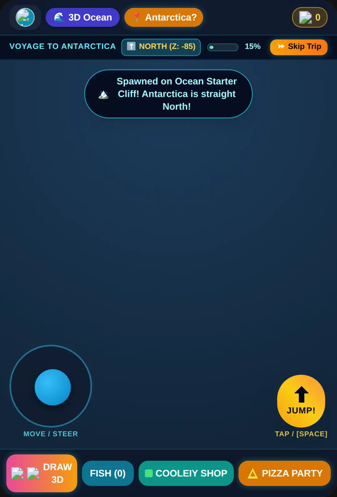 Cooleiy's 3D Antarctic Ocean Voyage cover