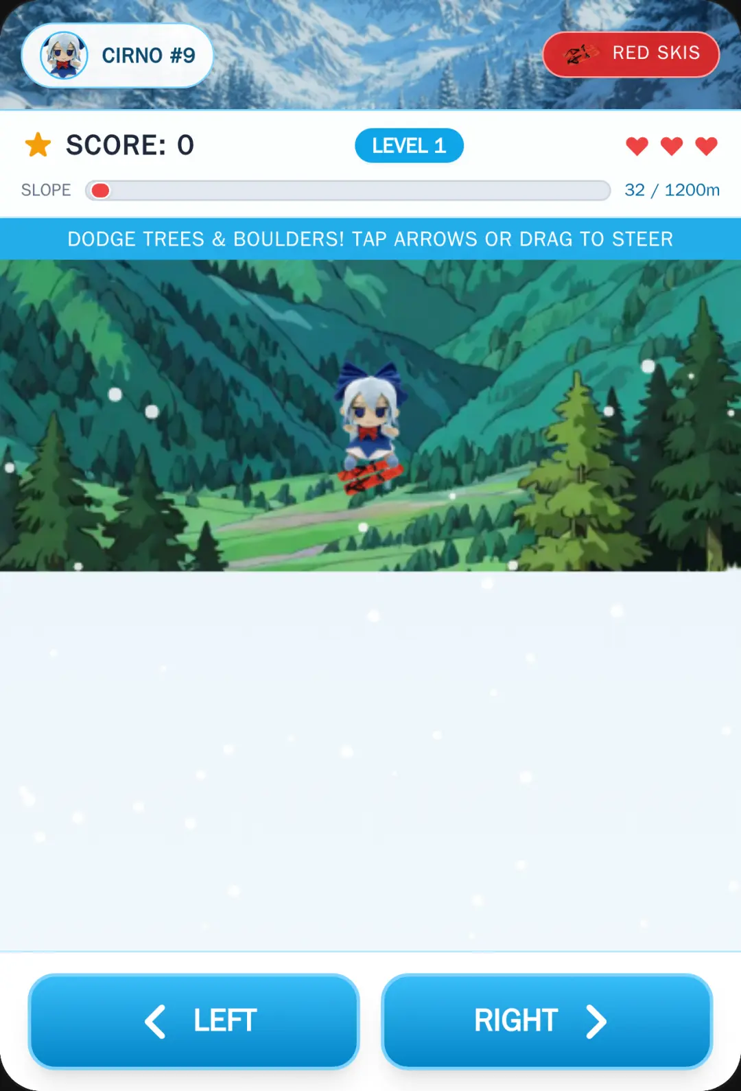 Cirno Skiing: Chasing Adventure cover