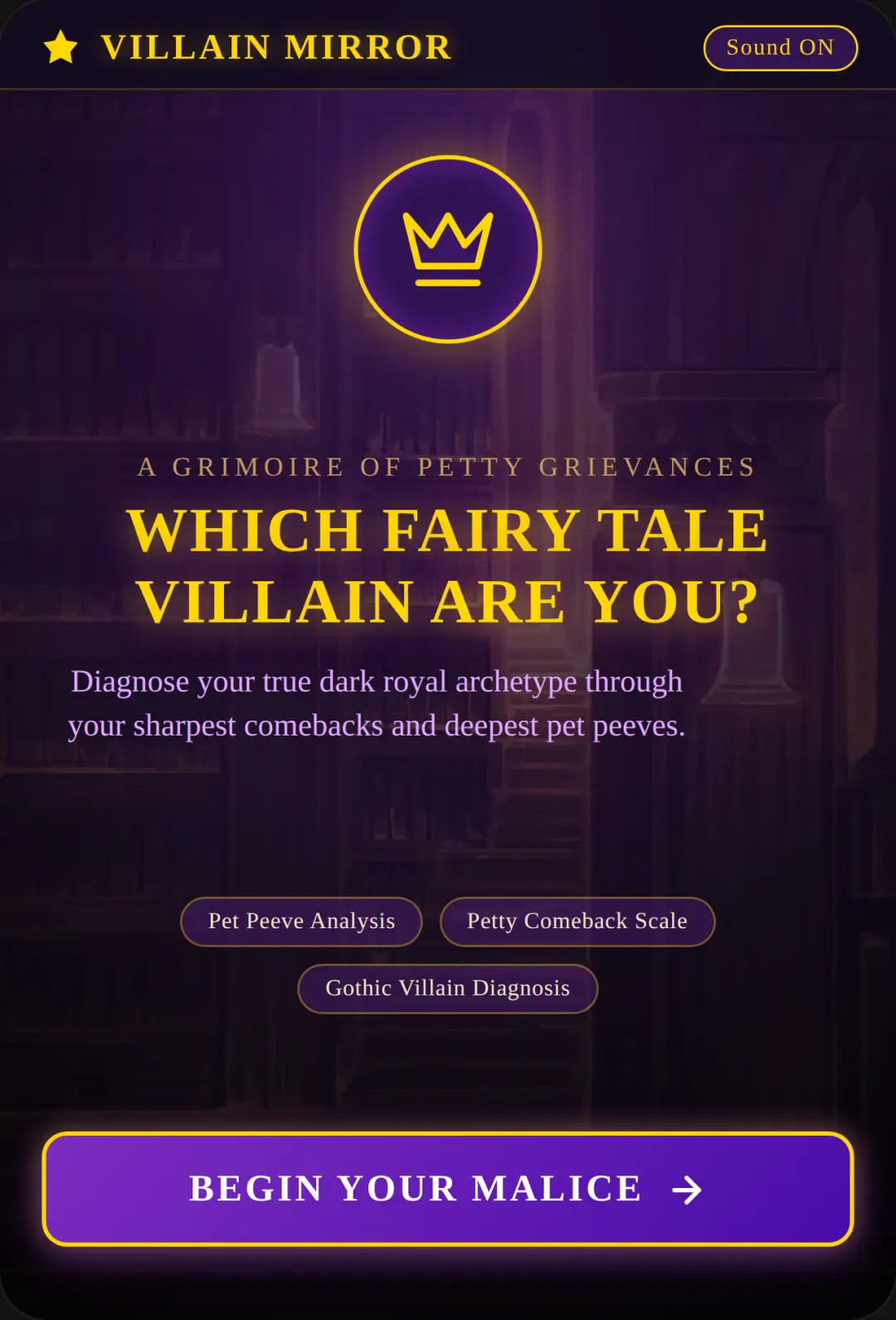 Fairy Tale Villain Quiz cover