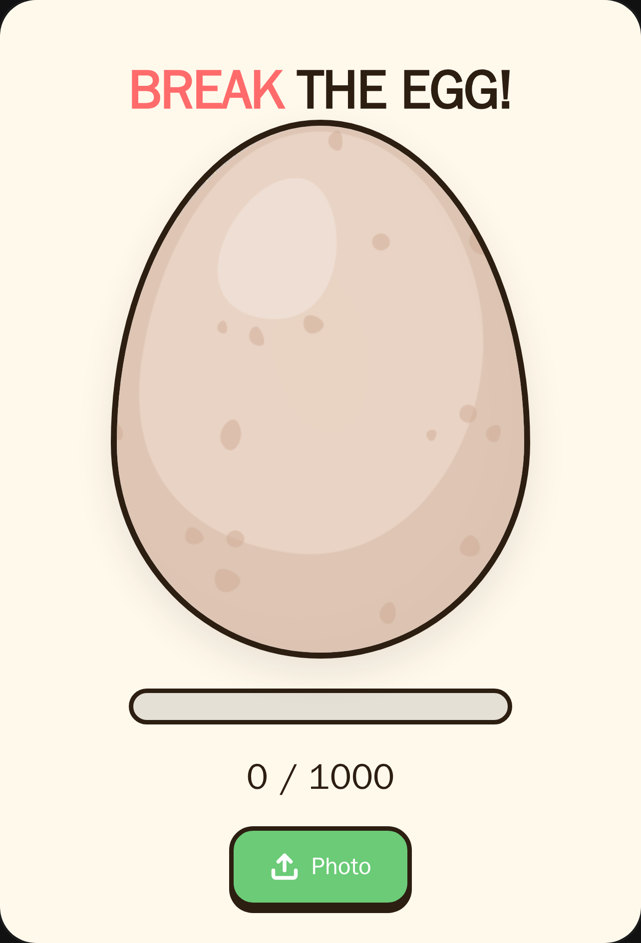 Just an egg... cover