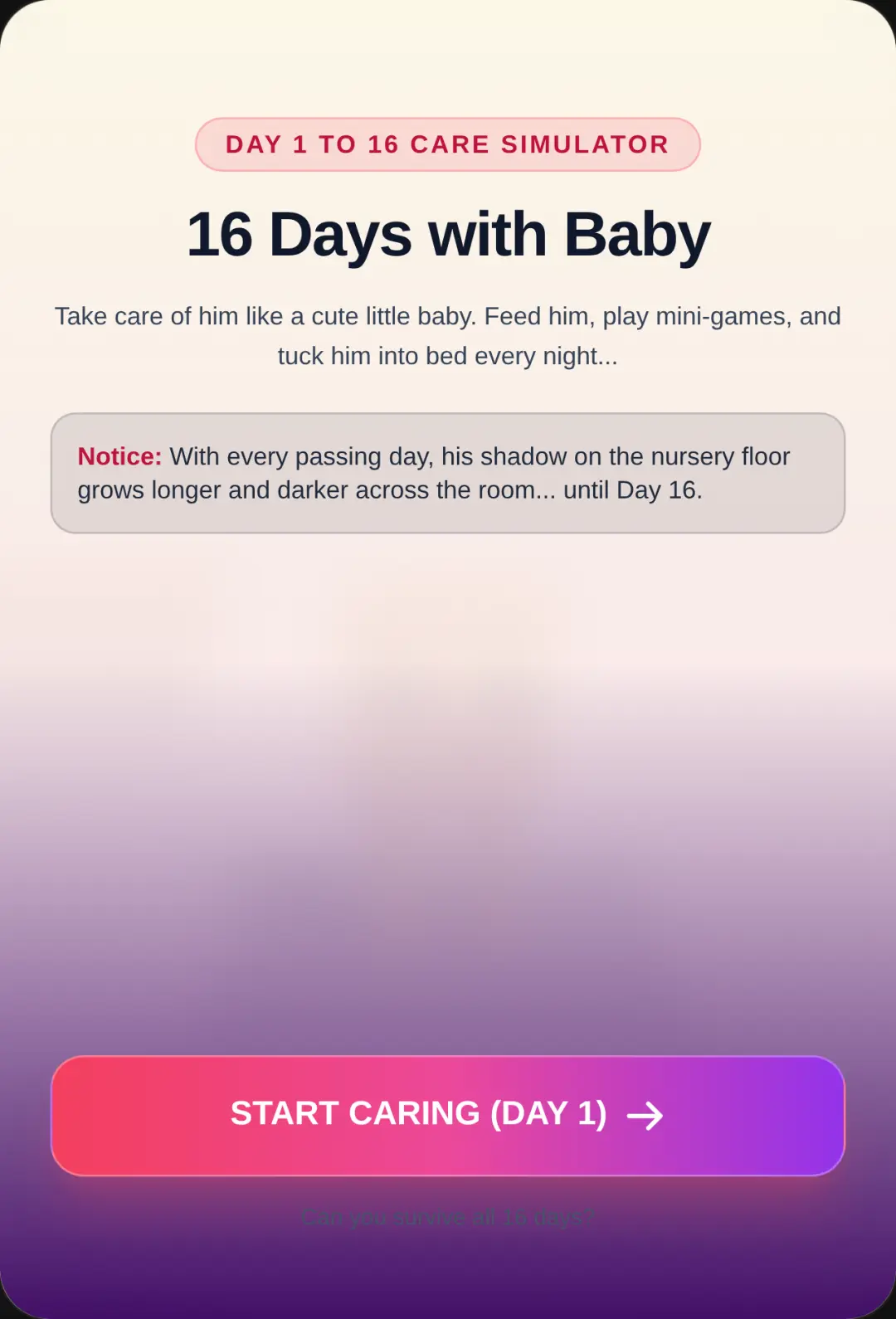 16 Days with Barnaby cover