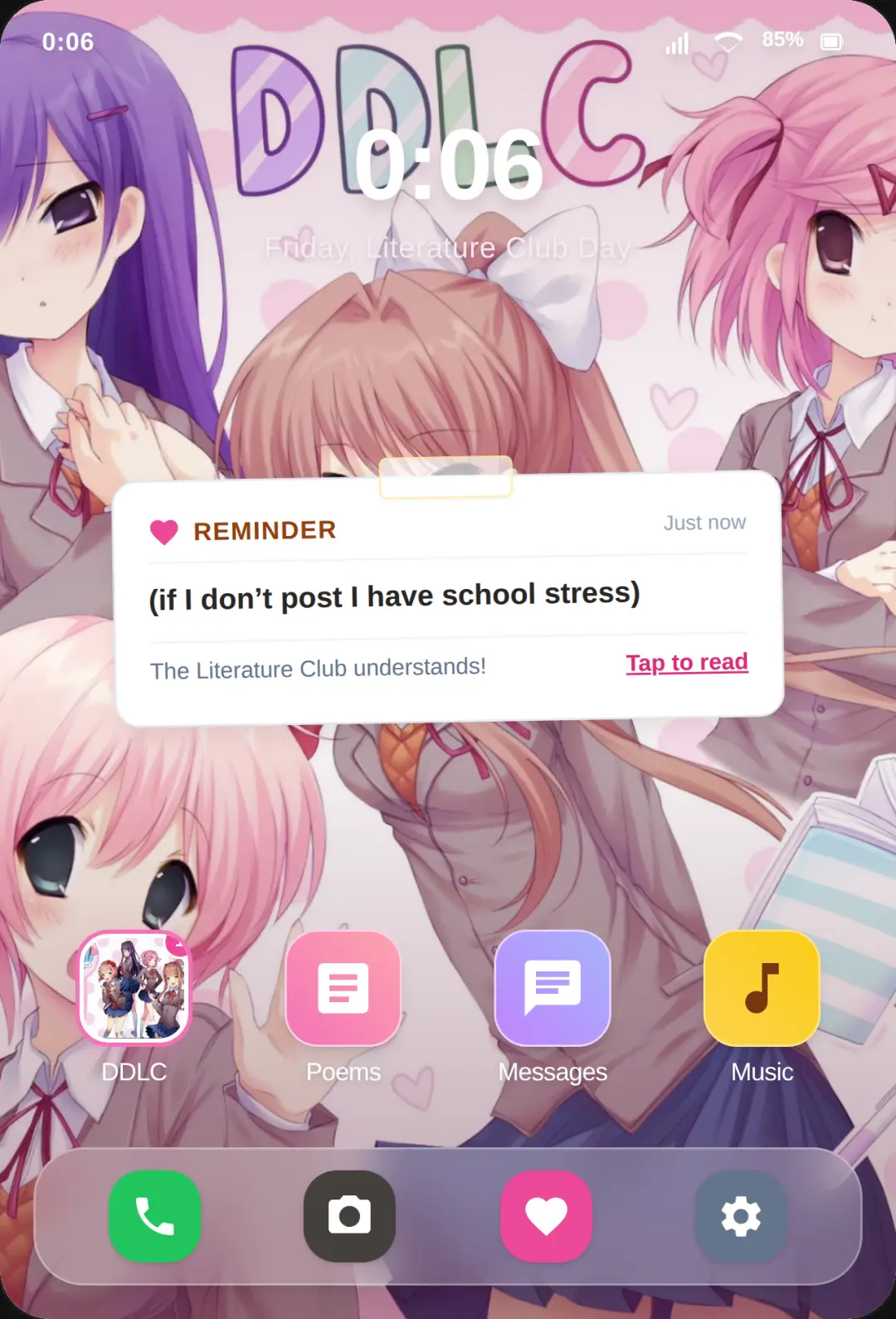 DDLC Phone phone :3 cover