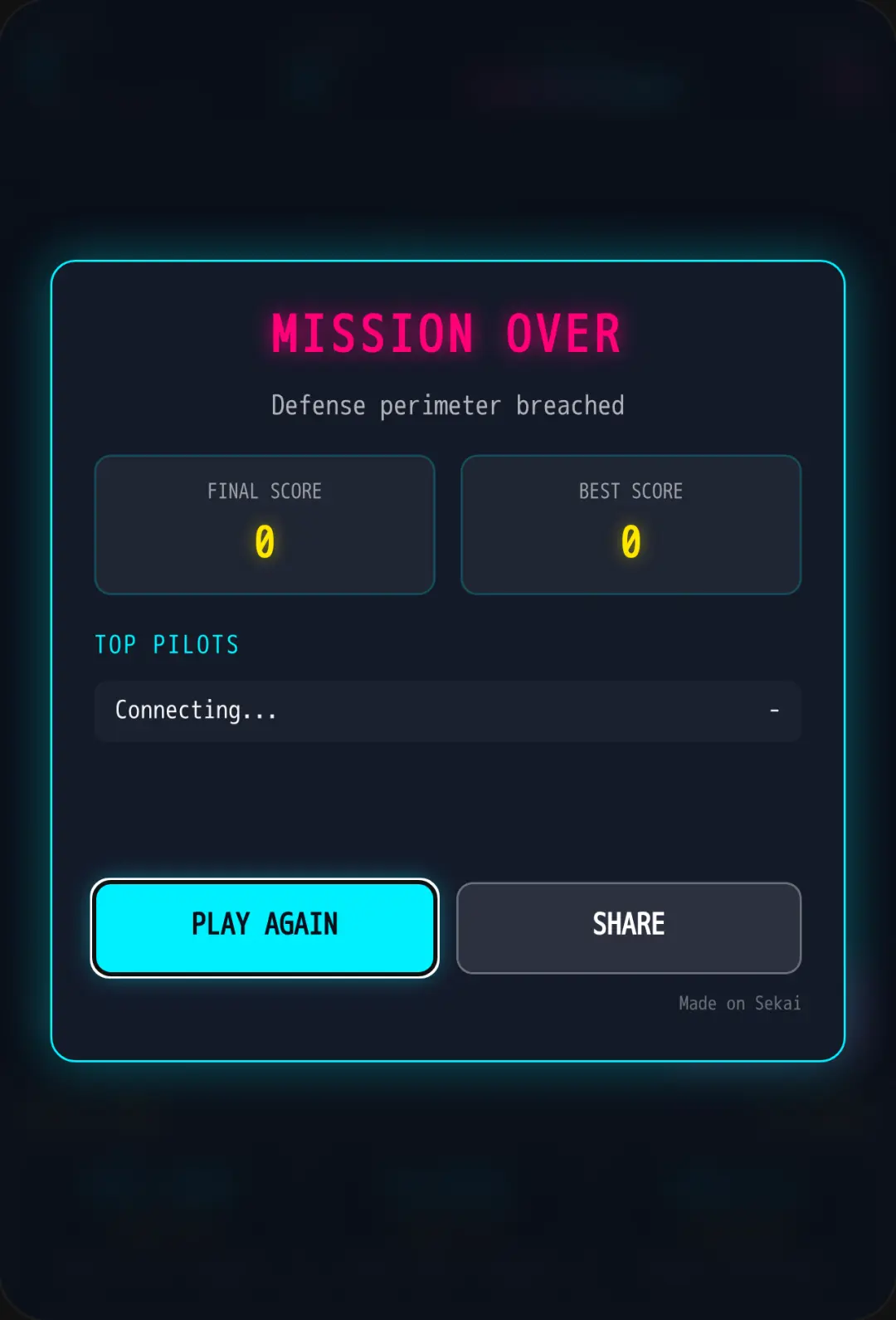 Neon Vector Shooter cover