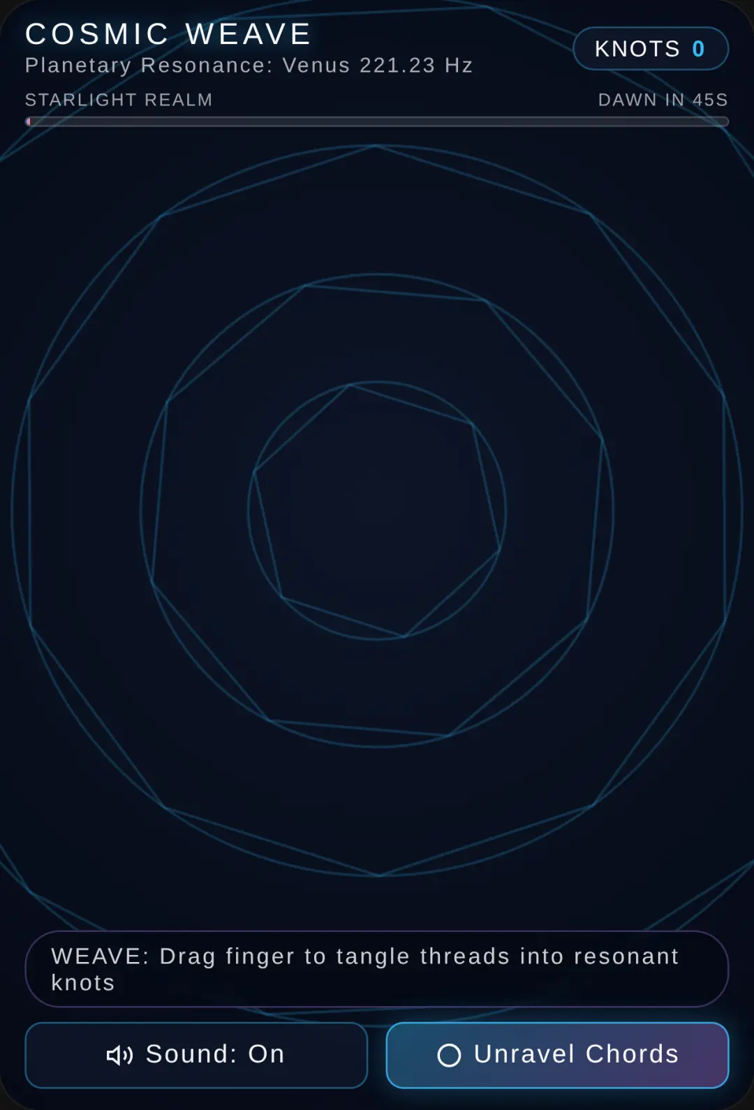 Cosmic Weave · Resonance of the Singing Knots cover