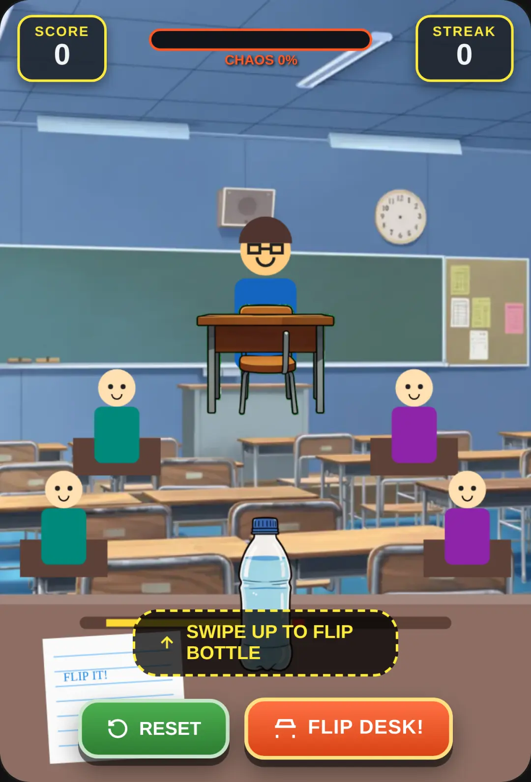 Water bottle flip cover