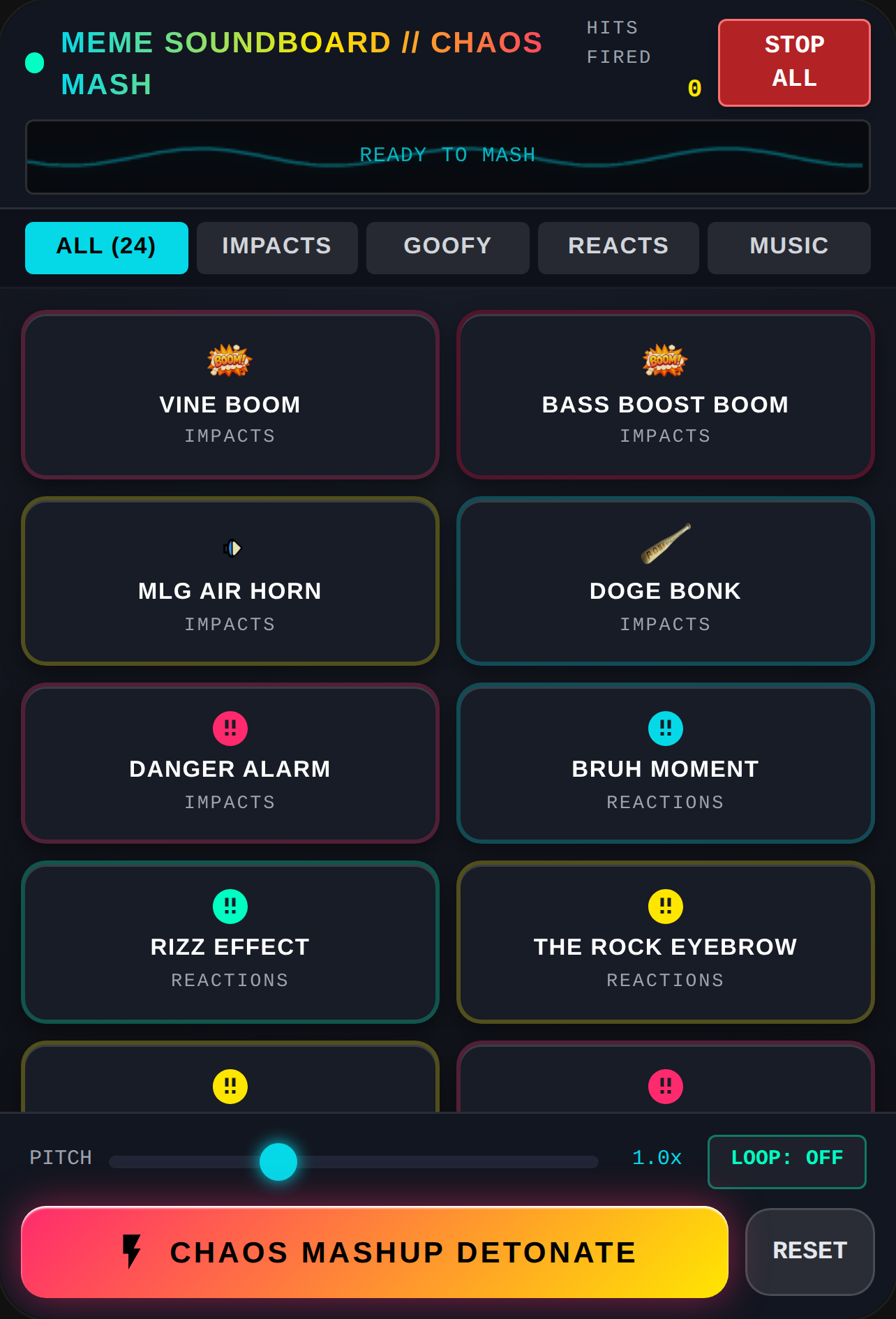 meme soundboard v2 cover