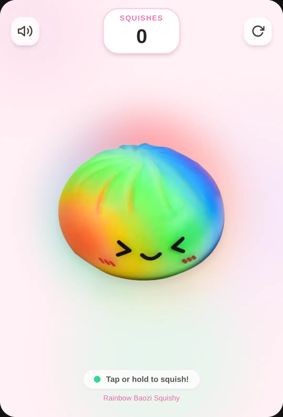 Rainbow Baozi Squish cover