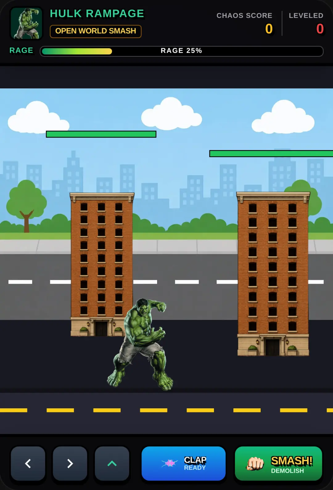 Hulk City Rampage cover