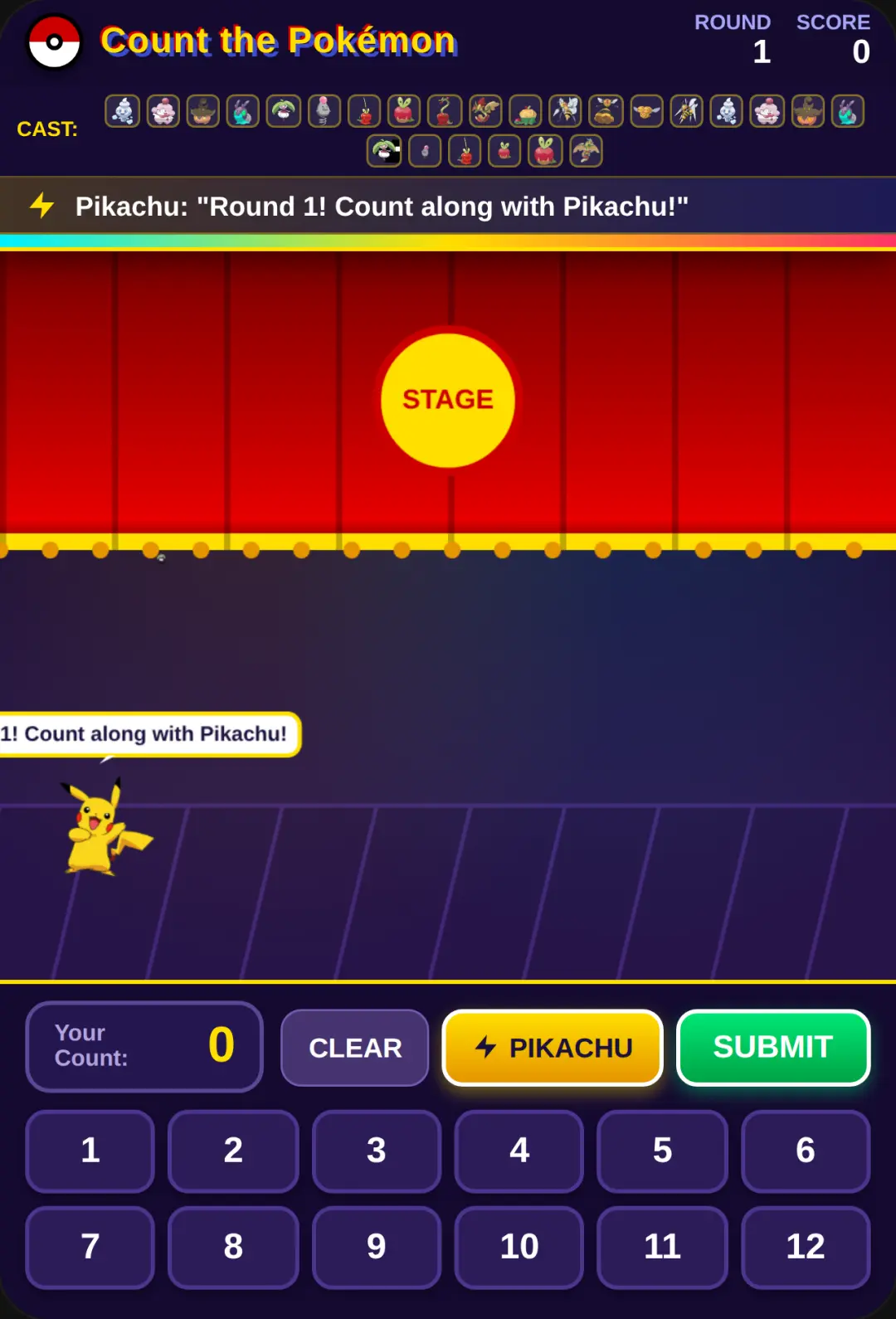 Count the Pokemon cover