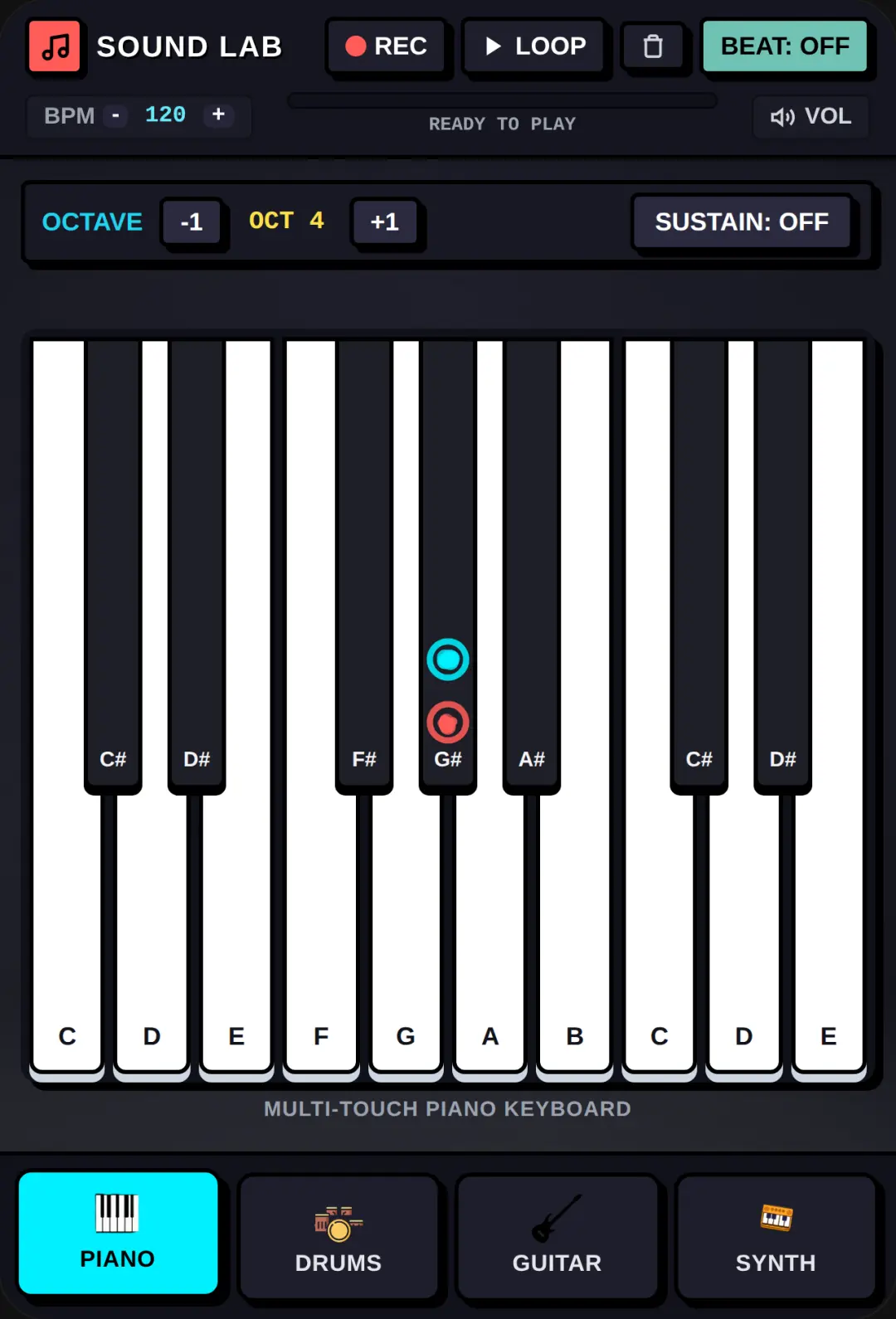SOUND LAB - Interactive Music Studio cover