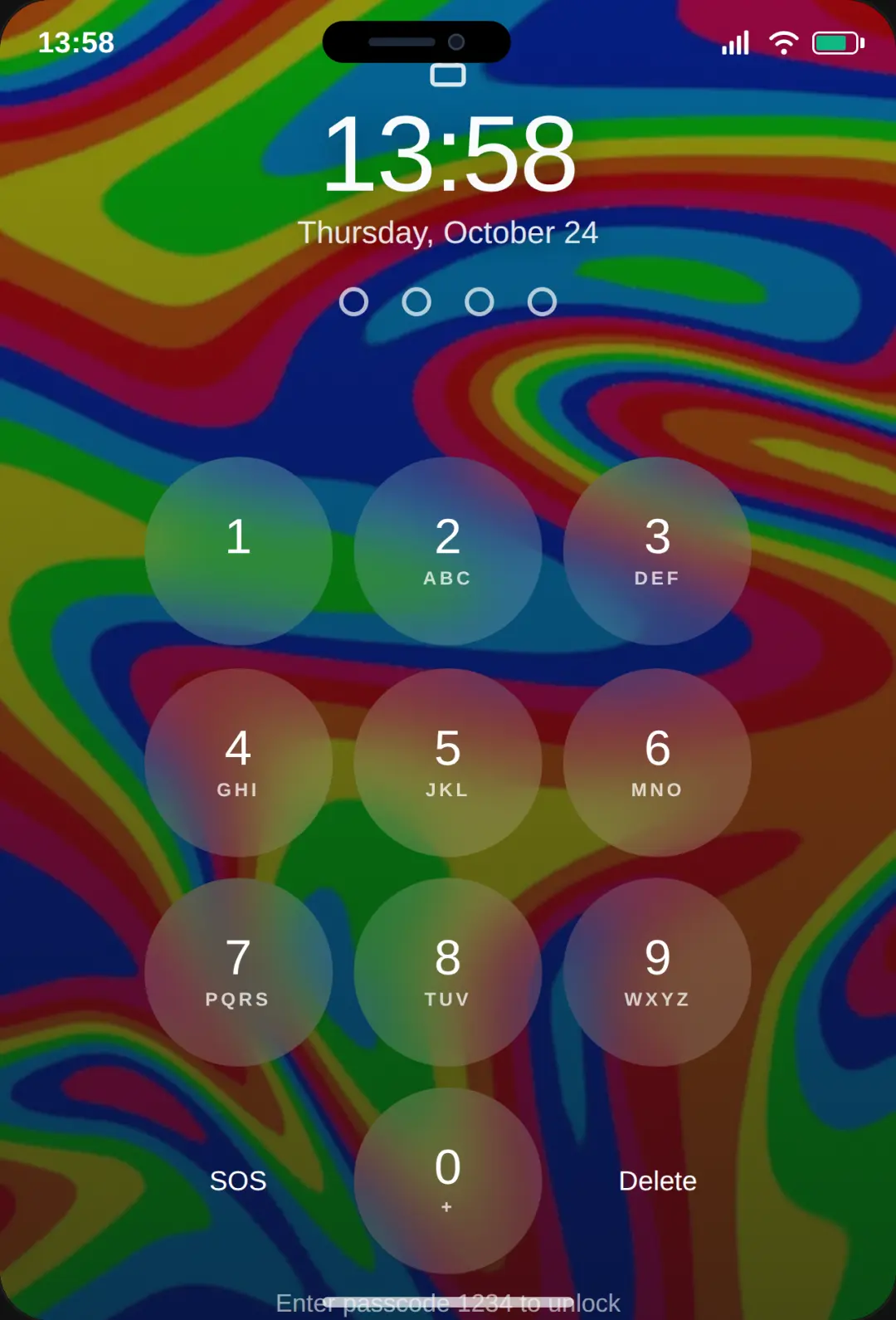 SmartPhone 1234 cover
