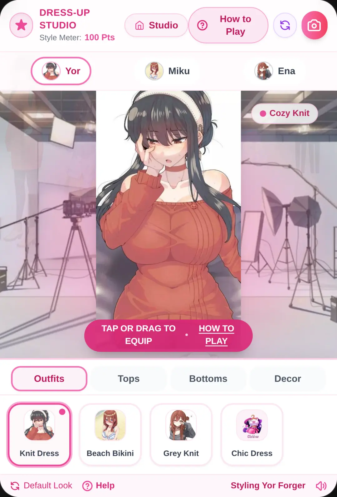 Anime Girls Dress-Up Studio cover