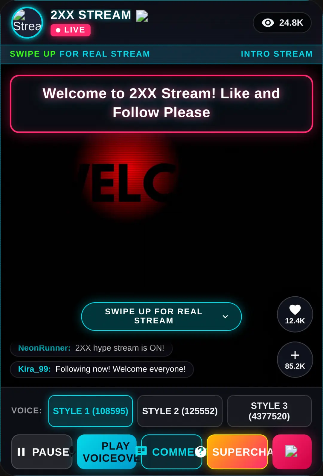 2XX Stream | Btw the Unmute Does not work cover