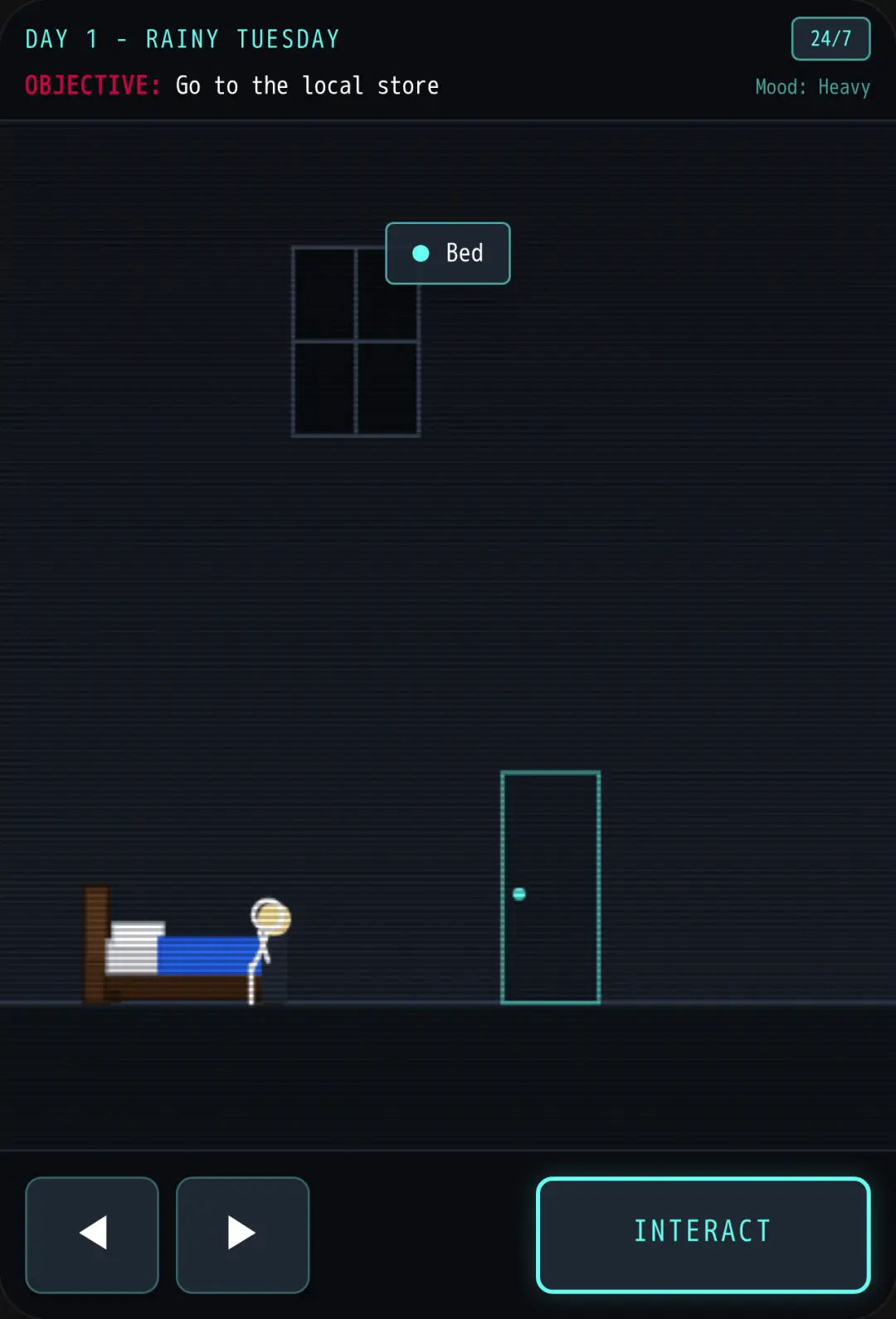 A Sad Game (inspired by: let him go) cover