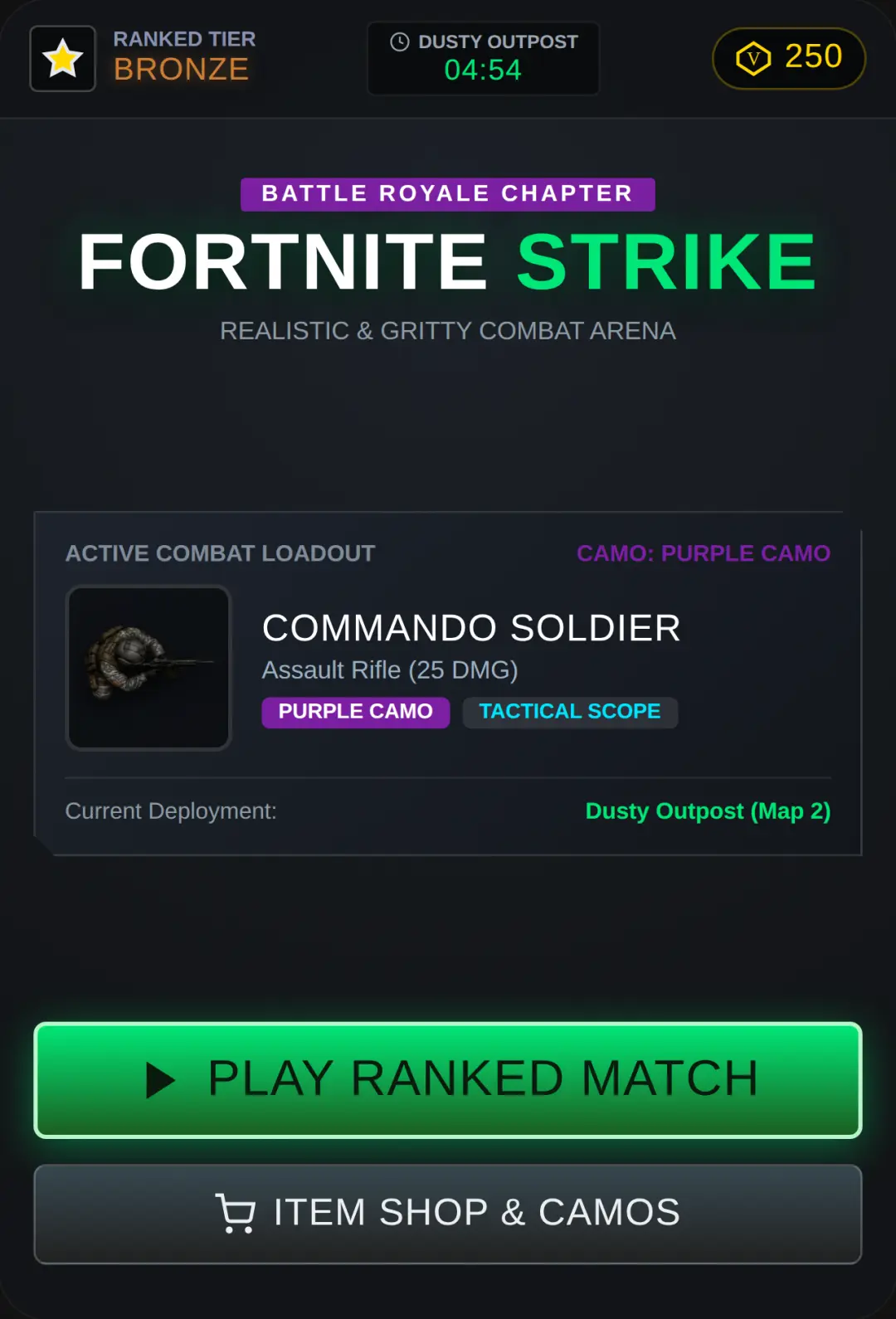 Fortnite Strike: Battle Royale & Ranked cover