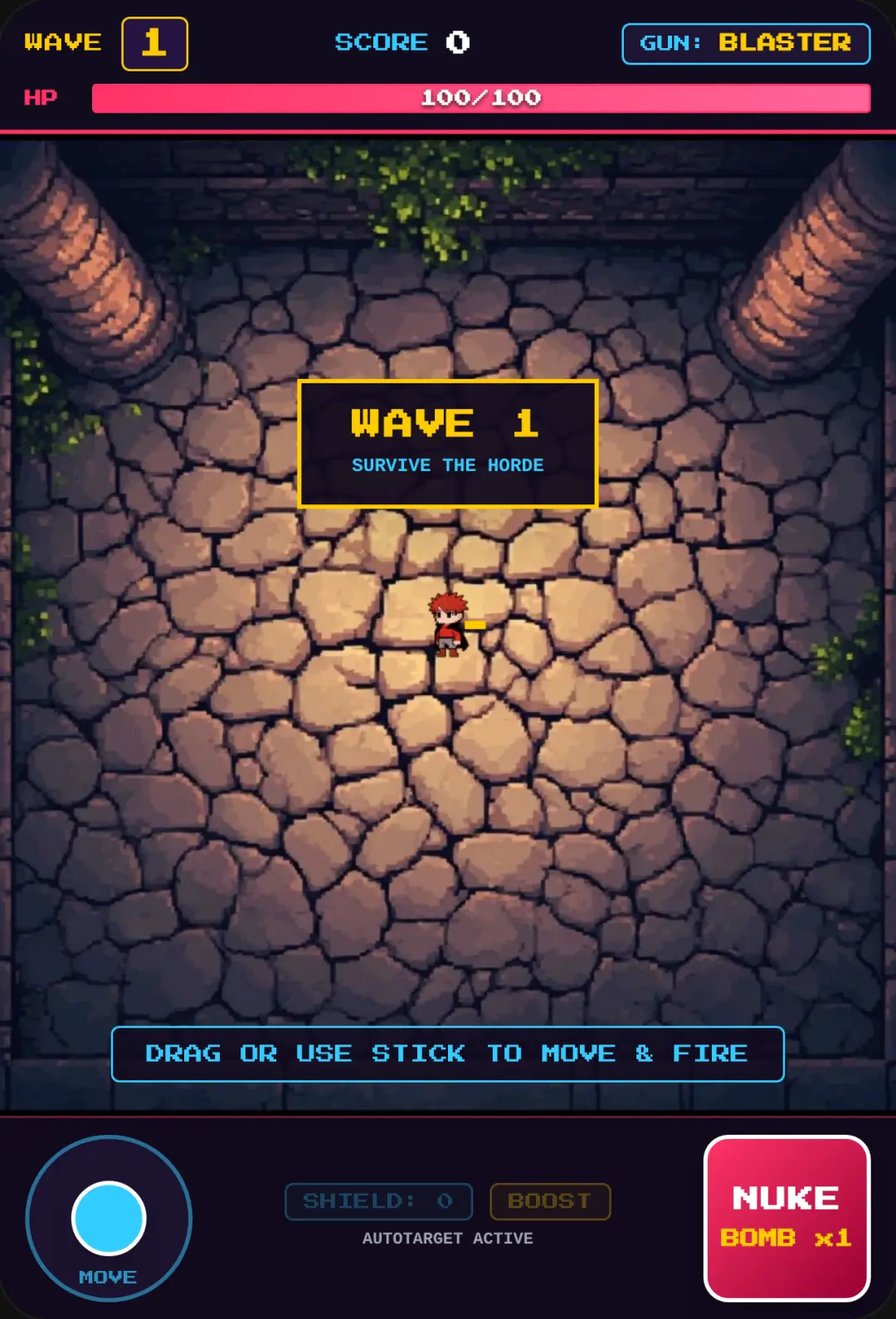 Pixel Survival Arena and like pls cover