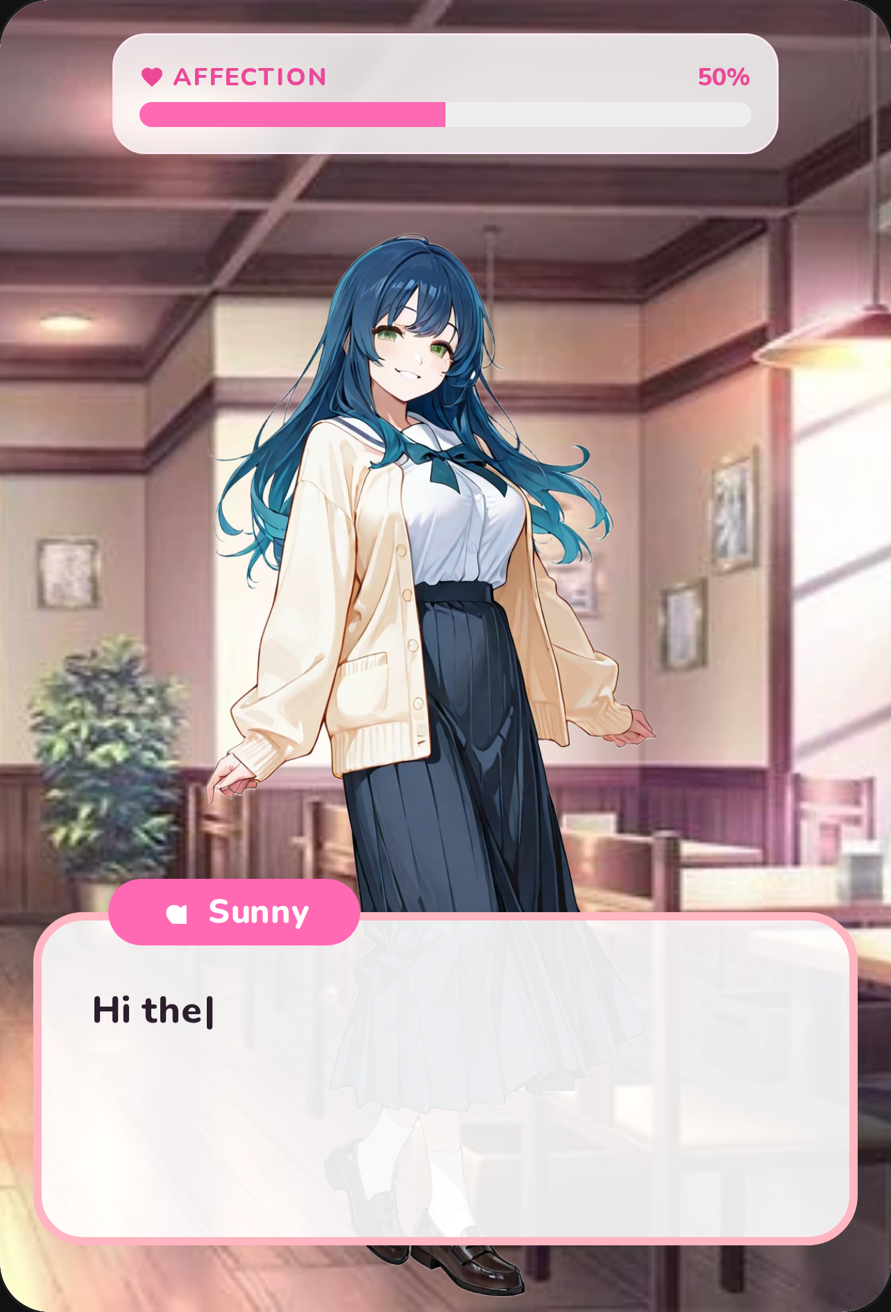 Cafe Date with Sunny cover