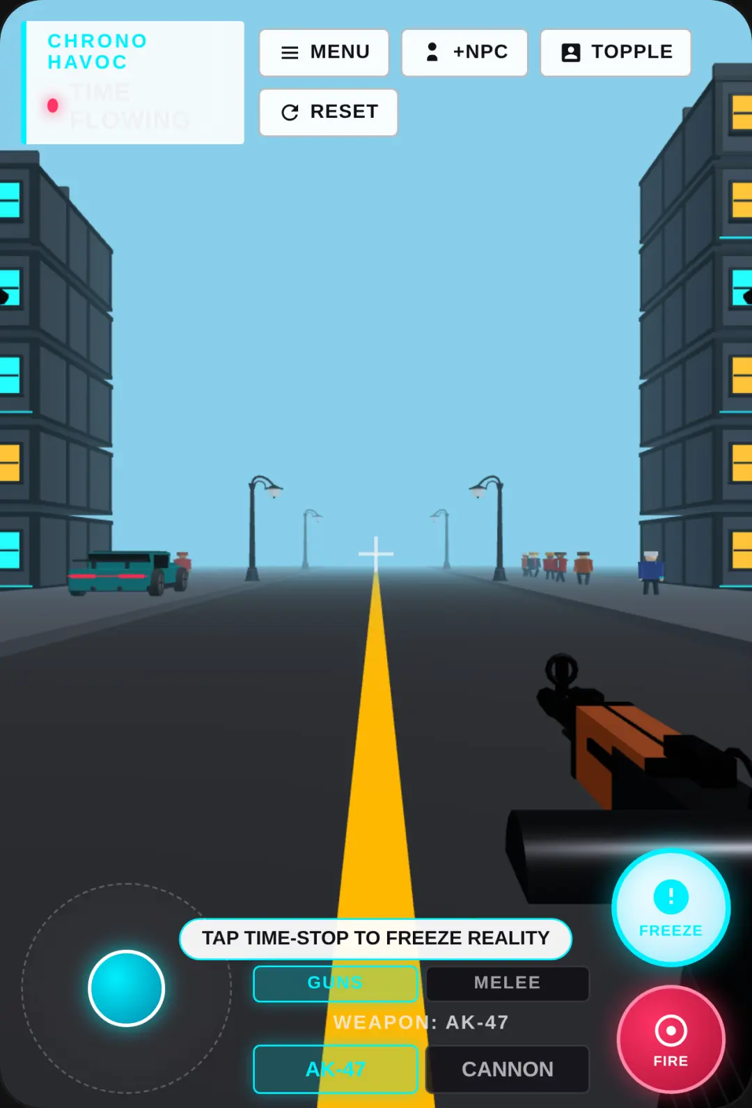 CHRONO HAVOC: 3D TIME STOP SANDBOX cover