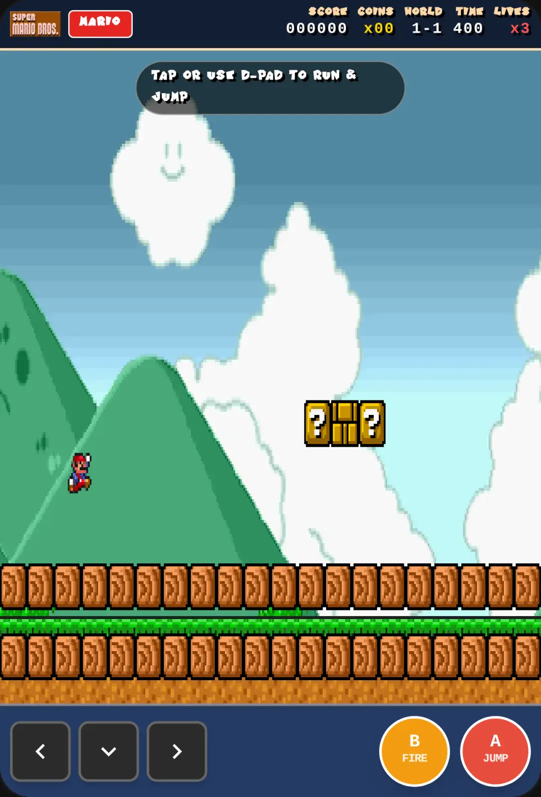 Super Mario Bros cover
