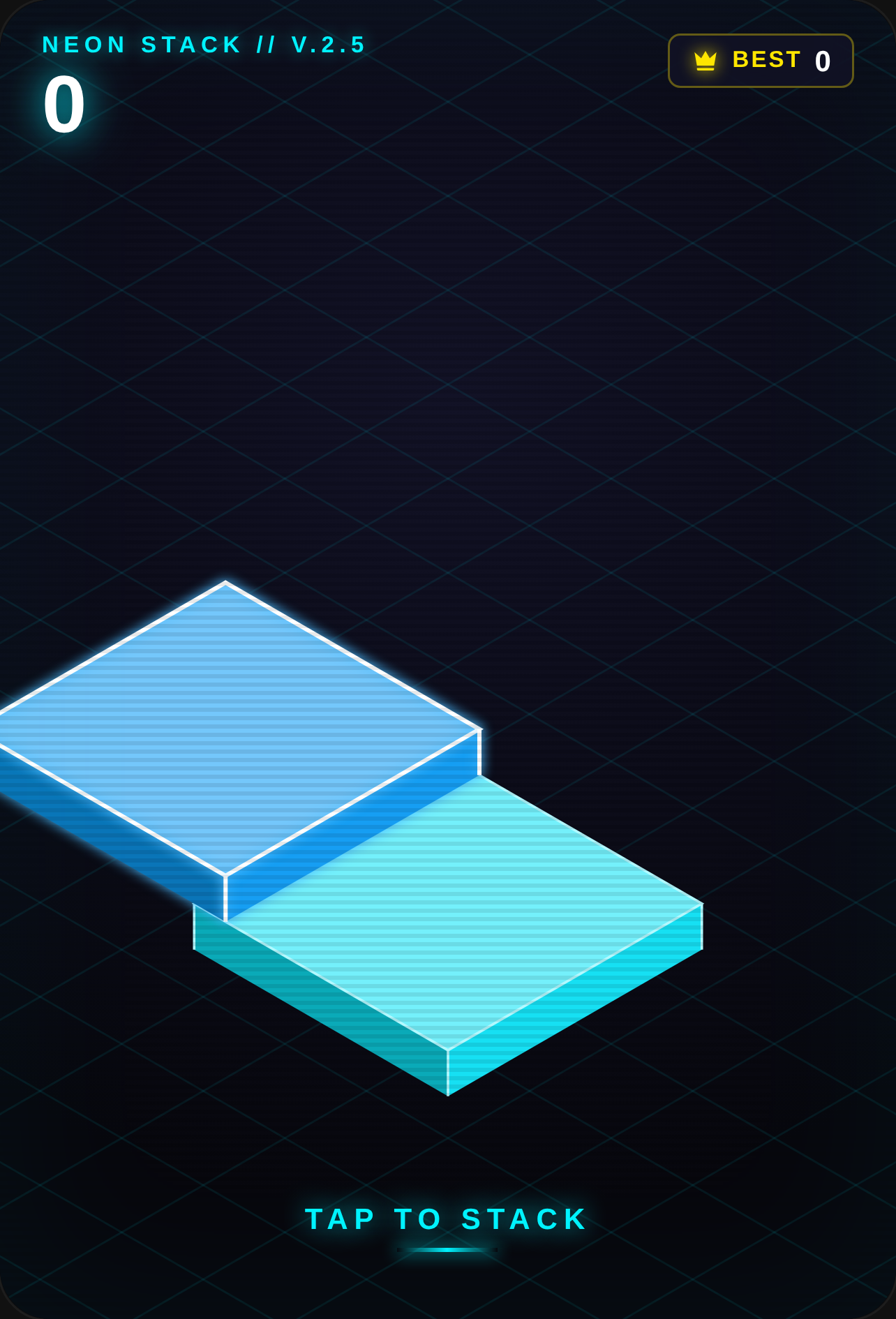 Neon Stack - Cyberpunk Vector Tower cover