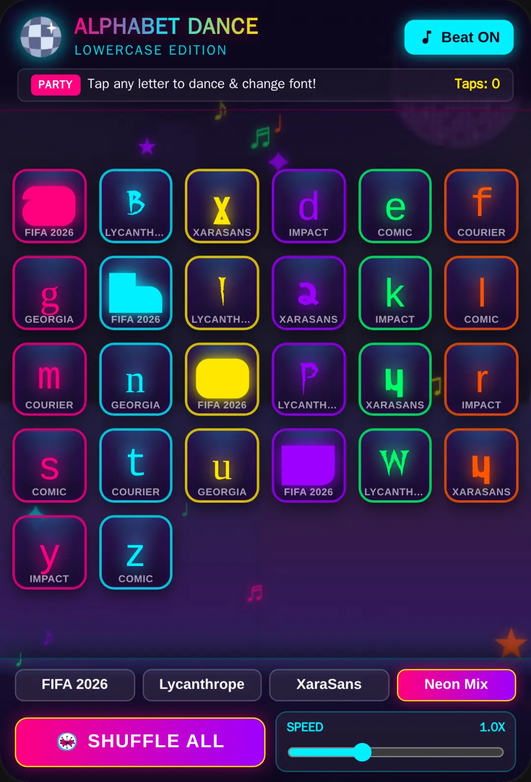 Alphabet Dance (Lowercase Edition) cover