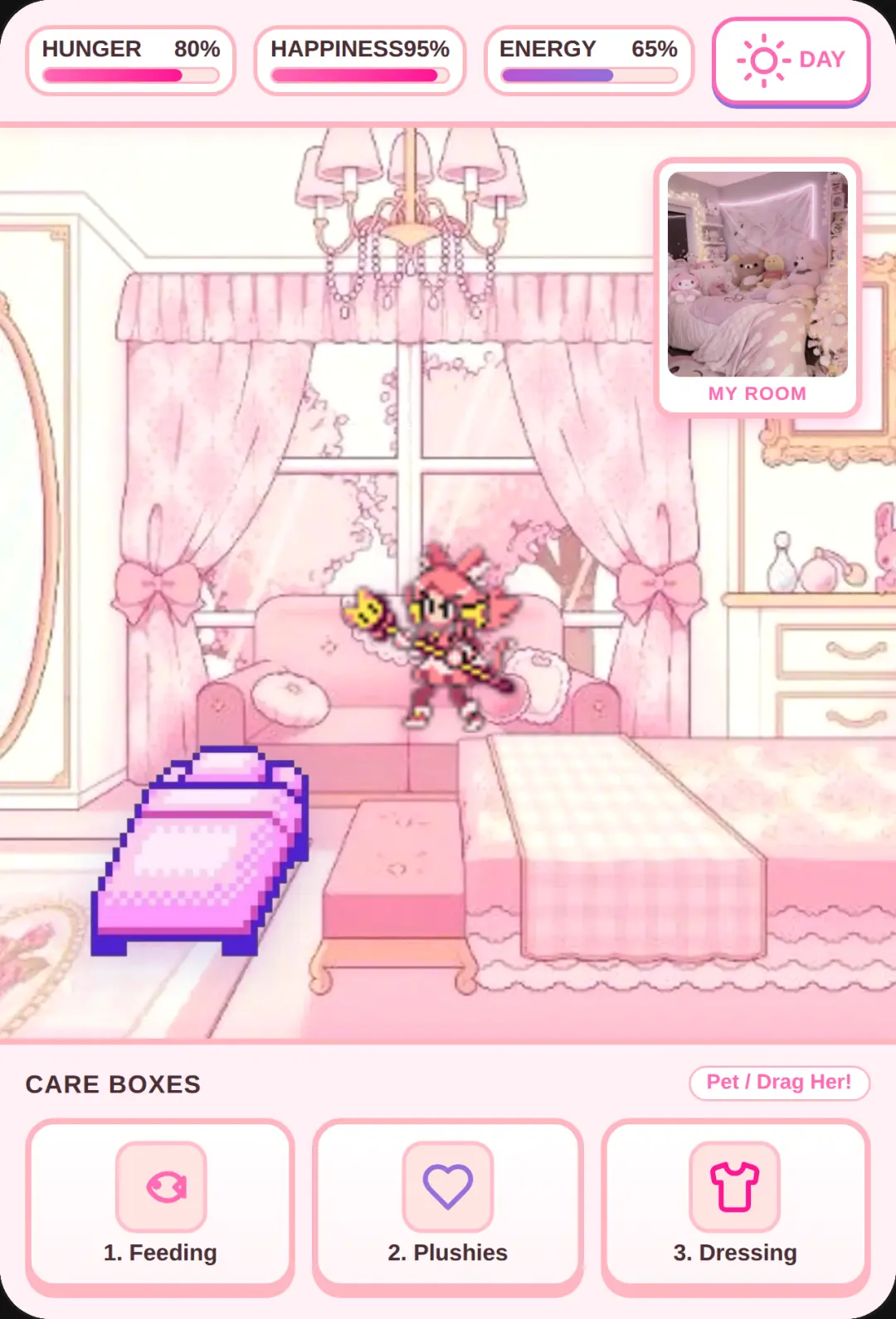 Kawaii Catgirl Cozy Bedroom cover