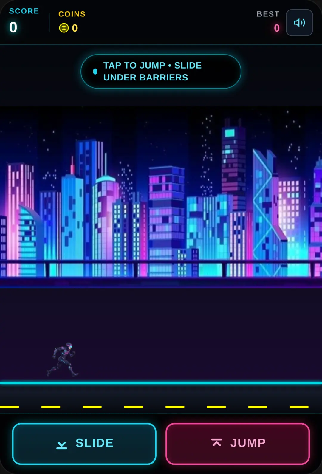 City Rush - Neon Cyberpunk Runner cover