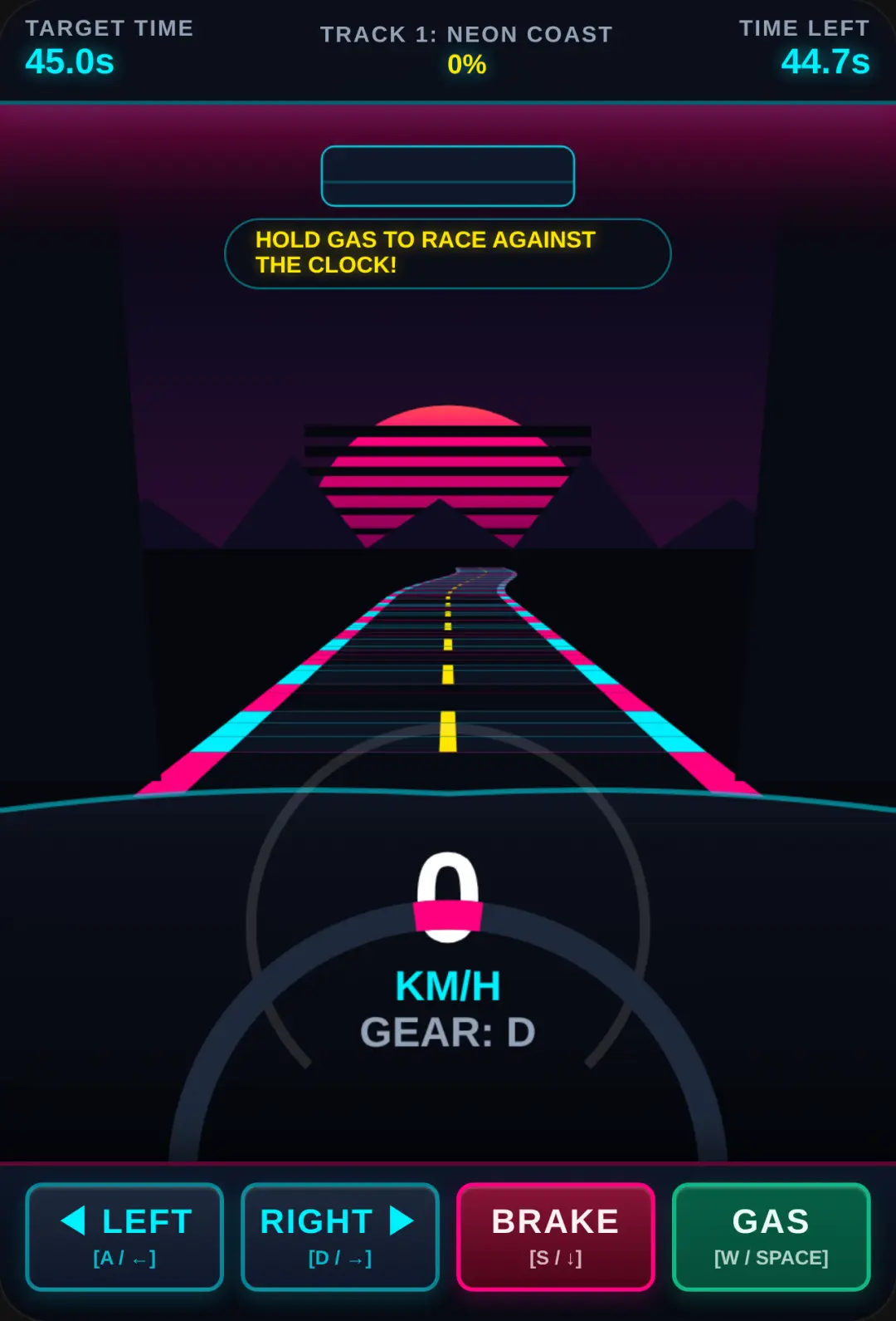 Synthwave Drift Driver cover
