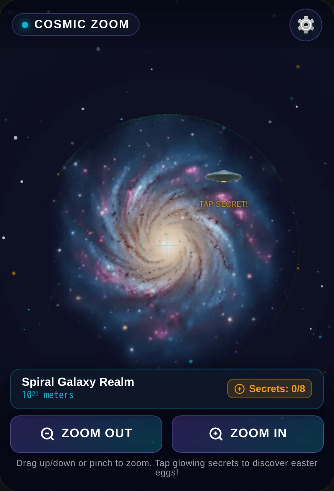 Cosmic Infinite Zoom cover