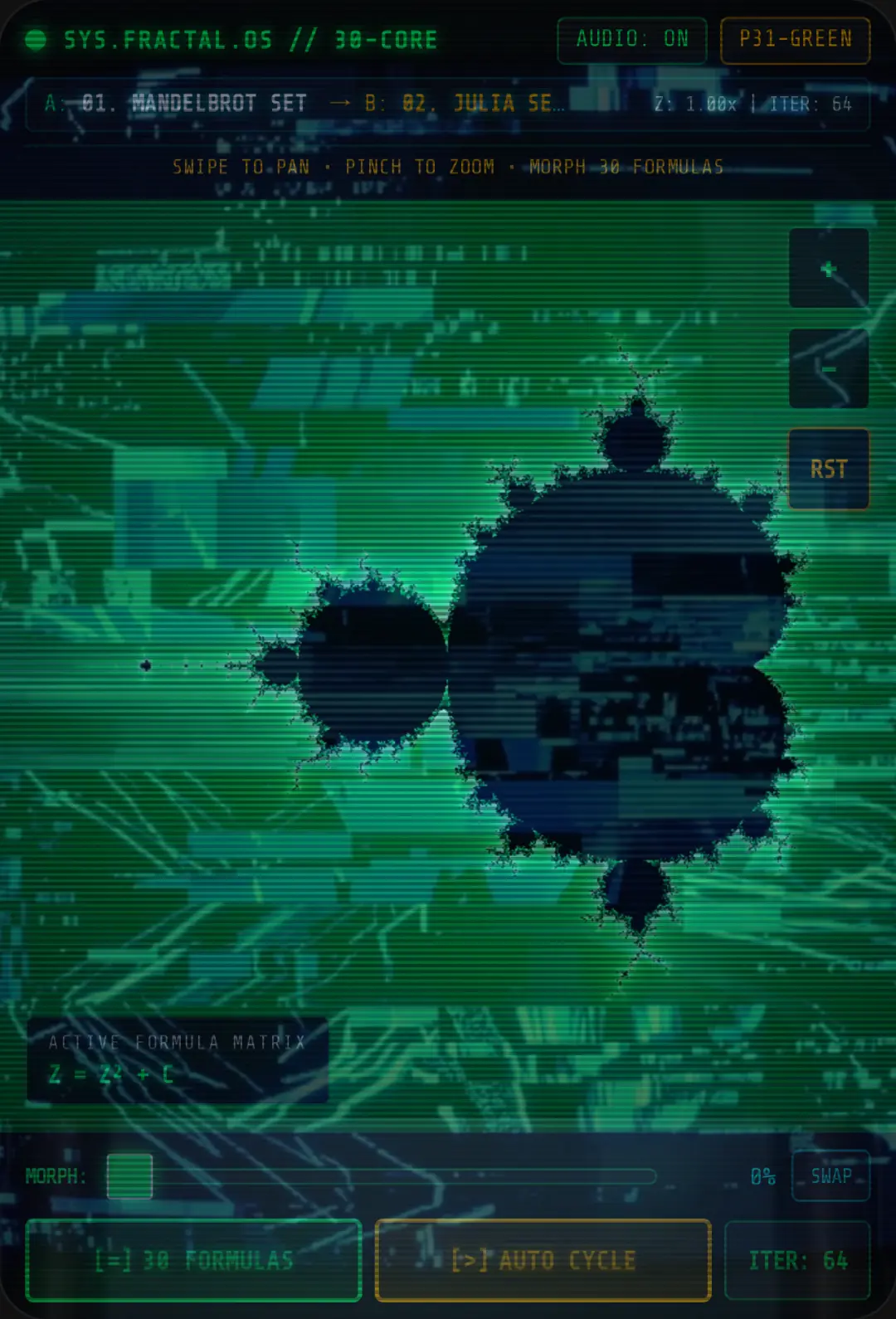 30 FRACTAL FORMULAS // MORPHER cover