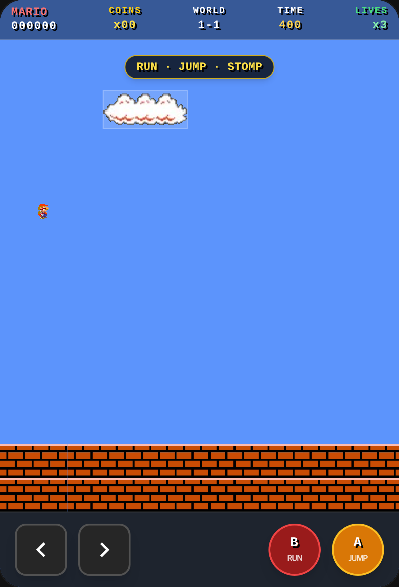 Super Mario Bros - World 1-1 cover