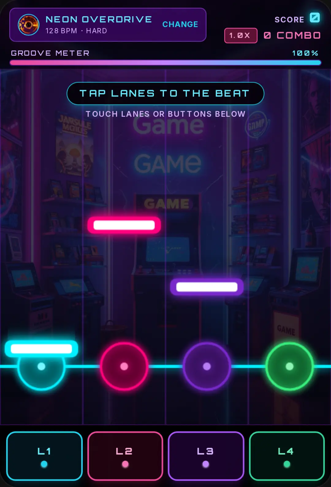 NEON BEAT RUSH cover