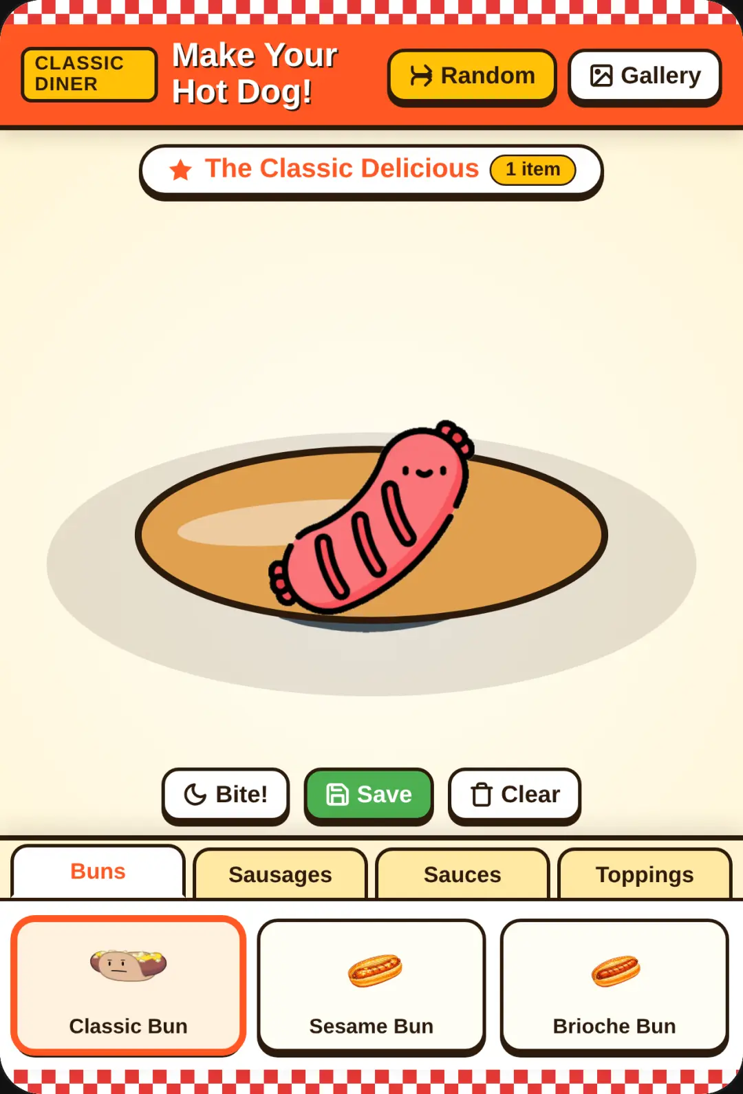 Make Your Hot Dog - Diner Builder cover