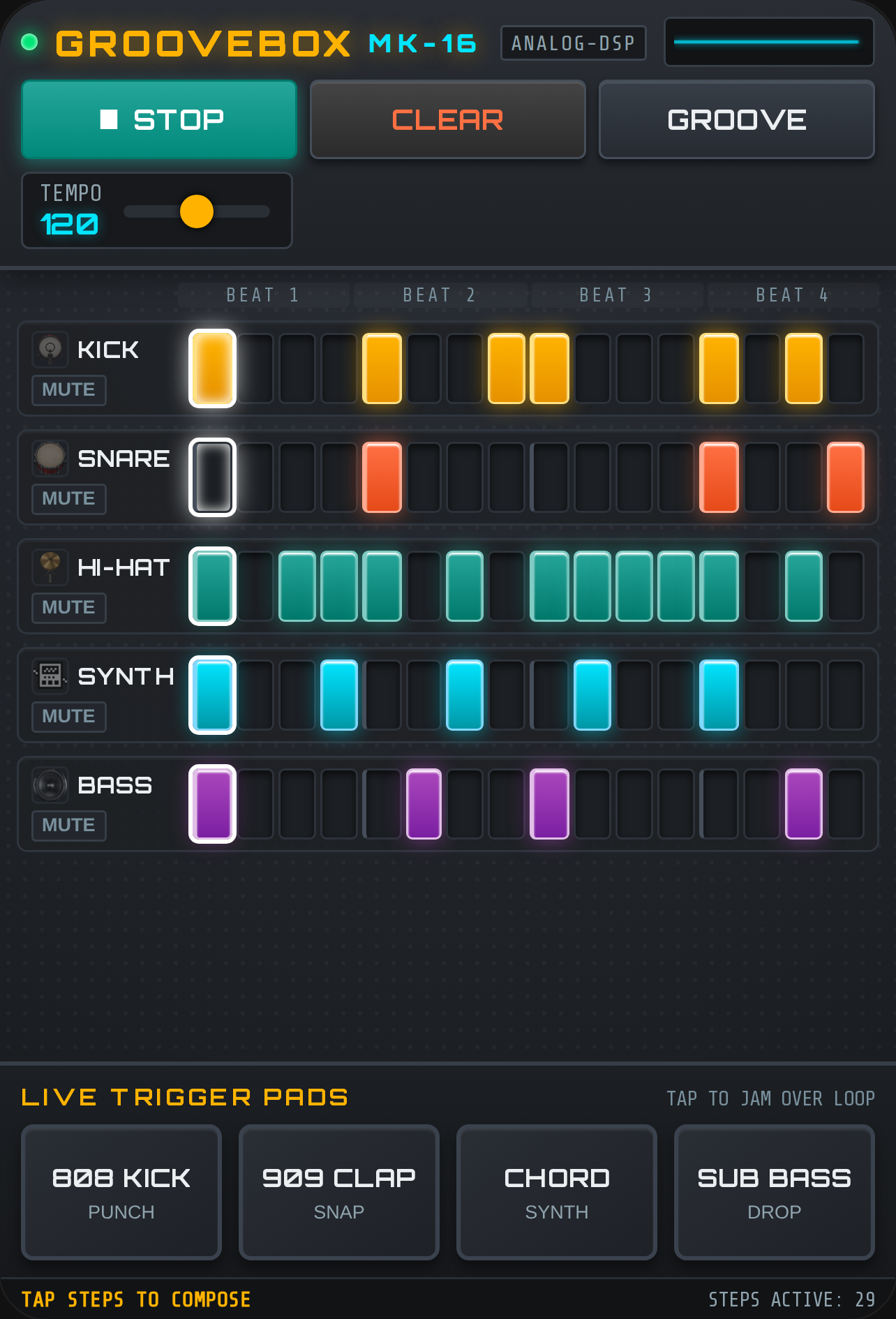 GROOVEBOX MK-16 cover