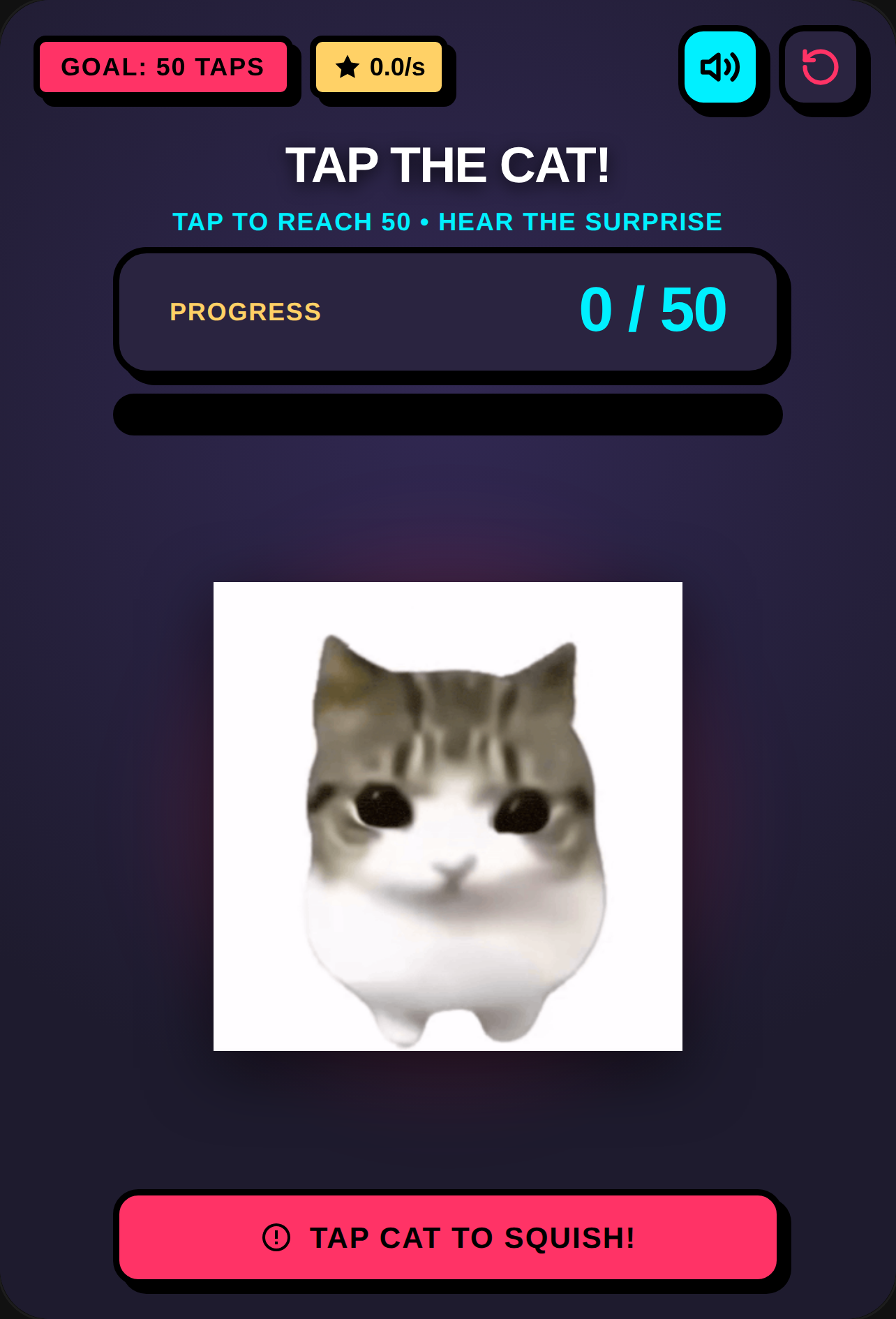 Tap The Cat 50 Times cover