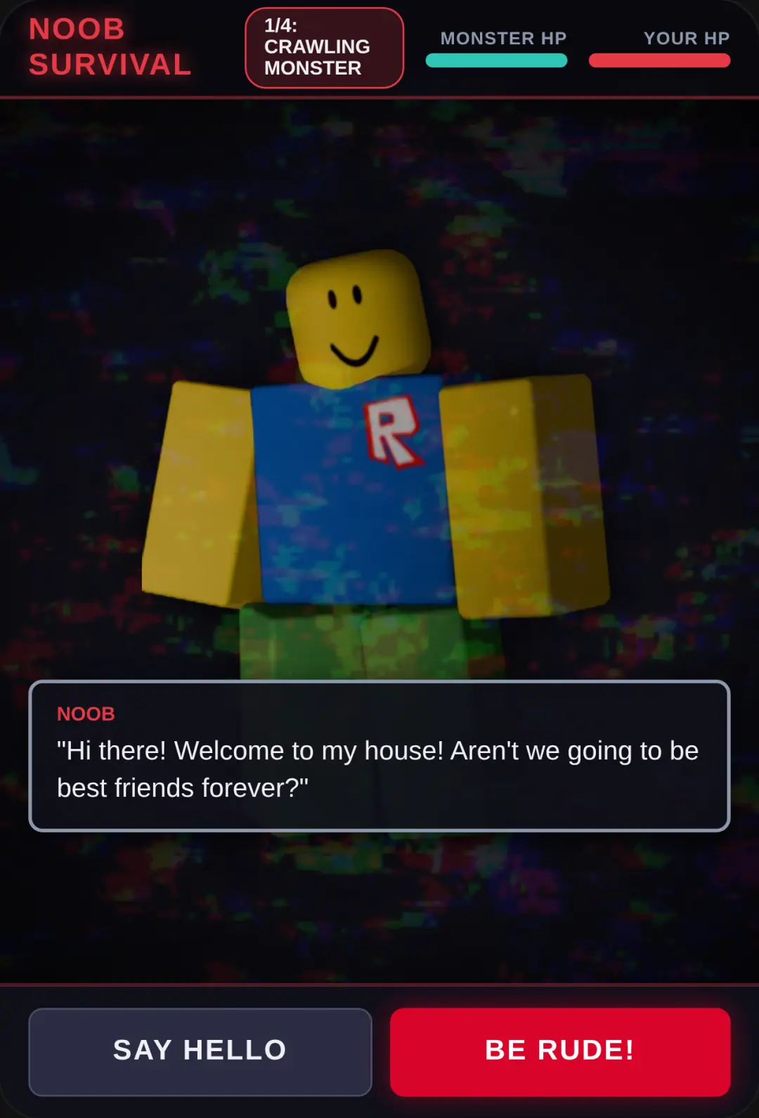 Roblox Noob Horror Survival cover