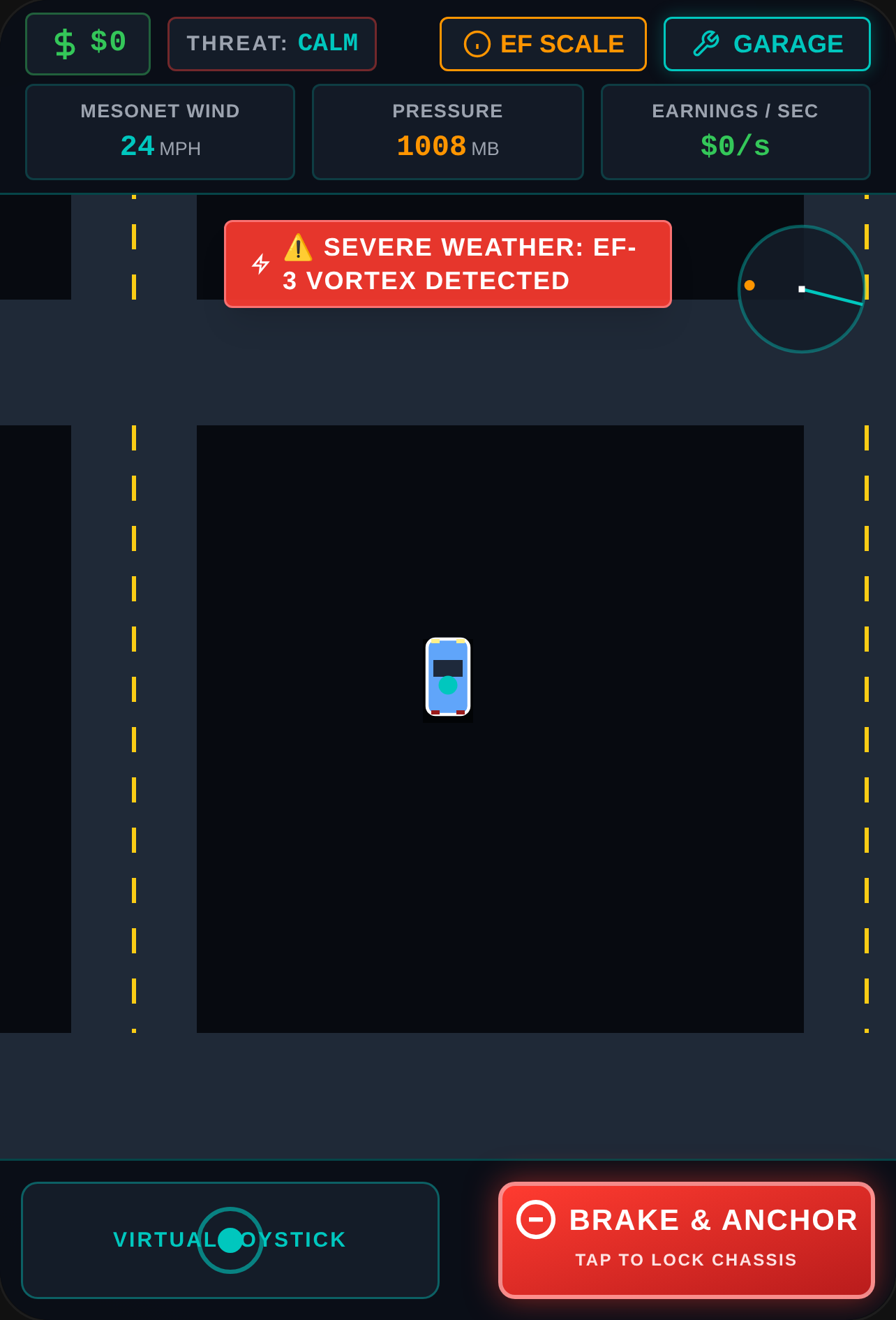 Tornado Interceptz: a stormchasing game cover