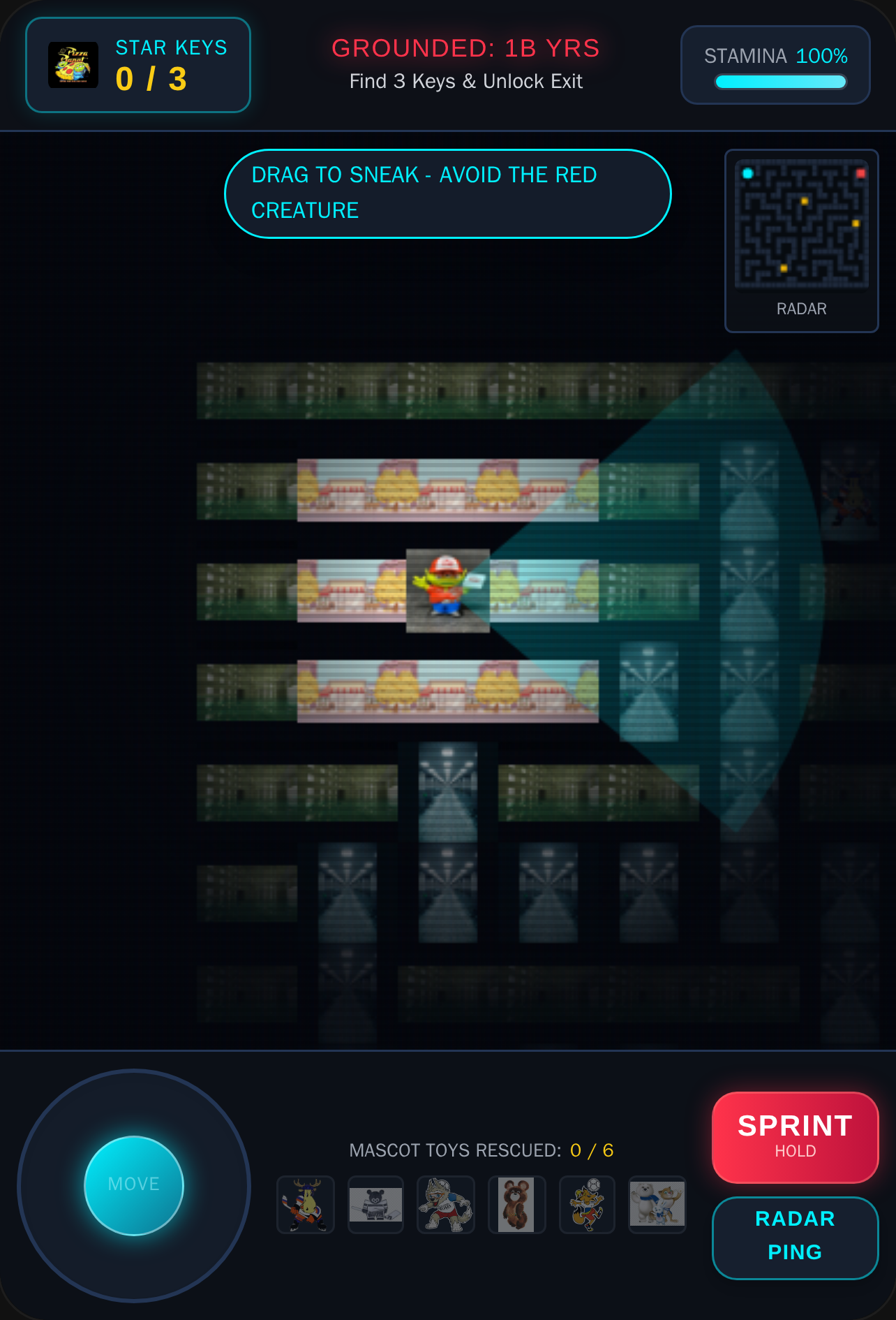 Pizza Planet: 1,000,000,000 Year Grounded Escape cover