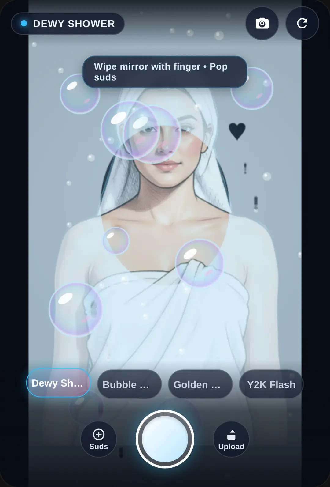 Dewy Shower Filter cover