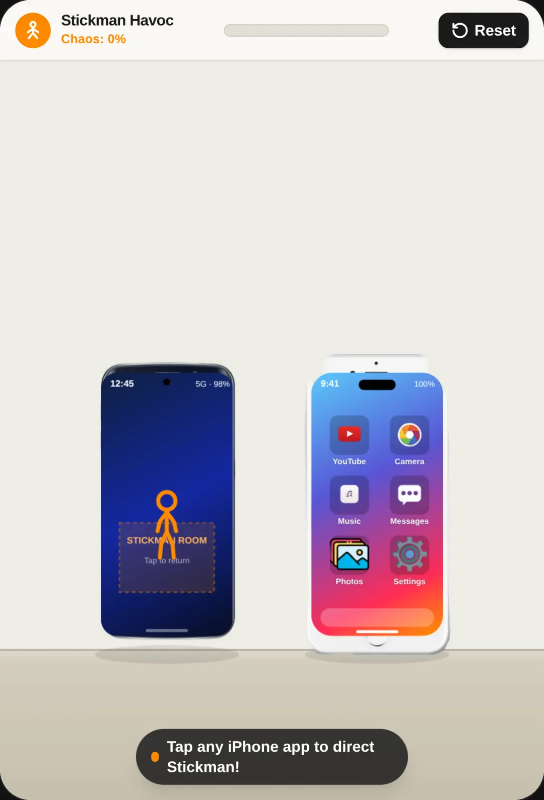 Stickman Phone Havoc cover
