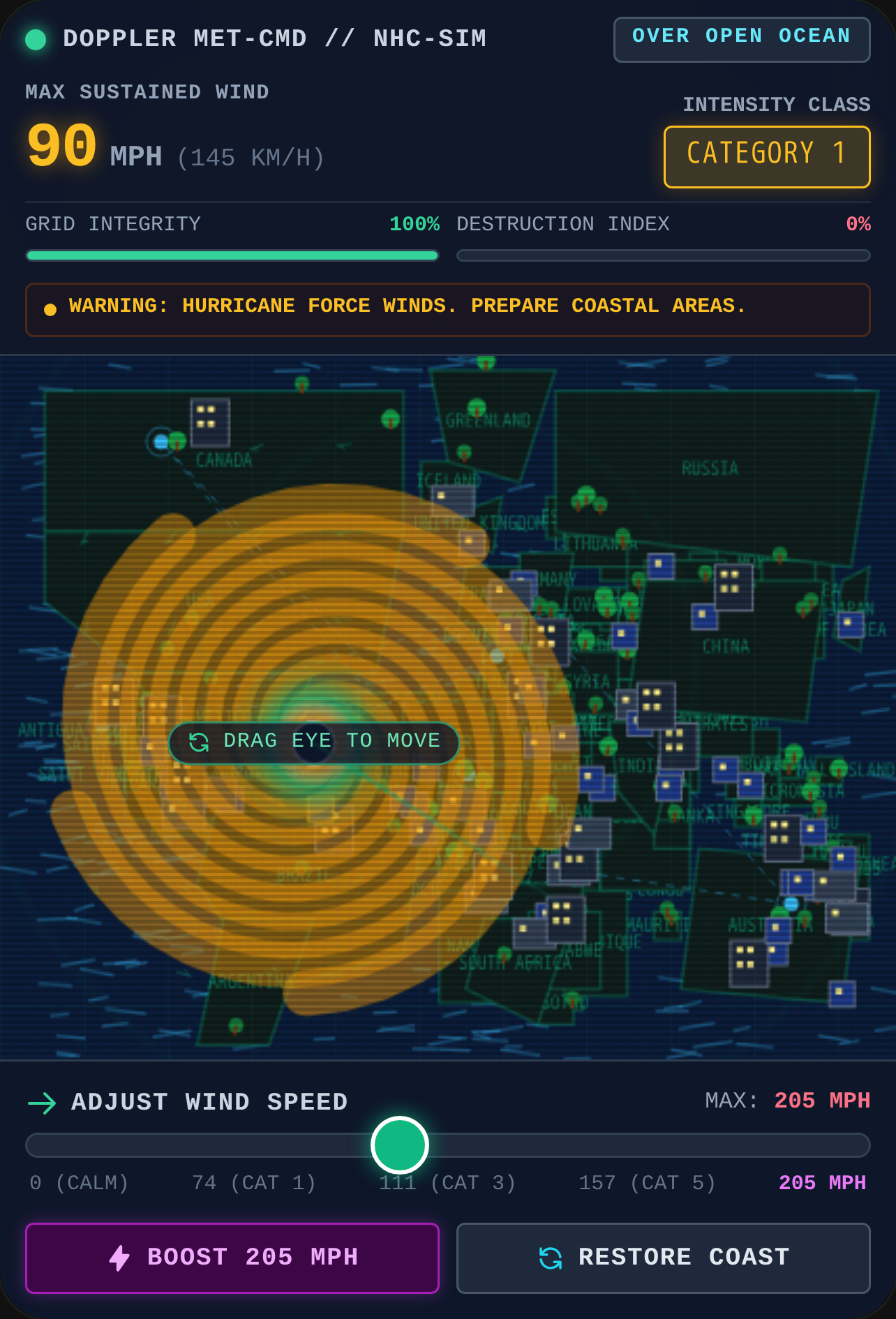 Cyclone Wind Simulator cover