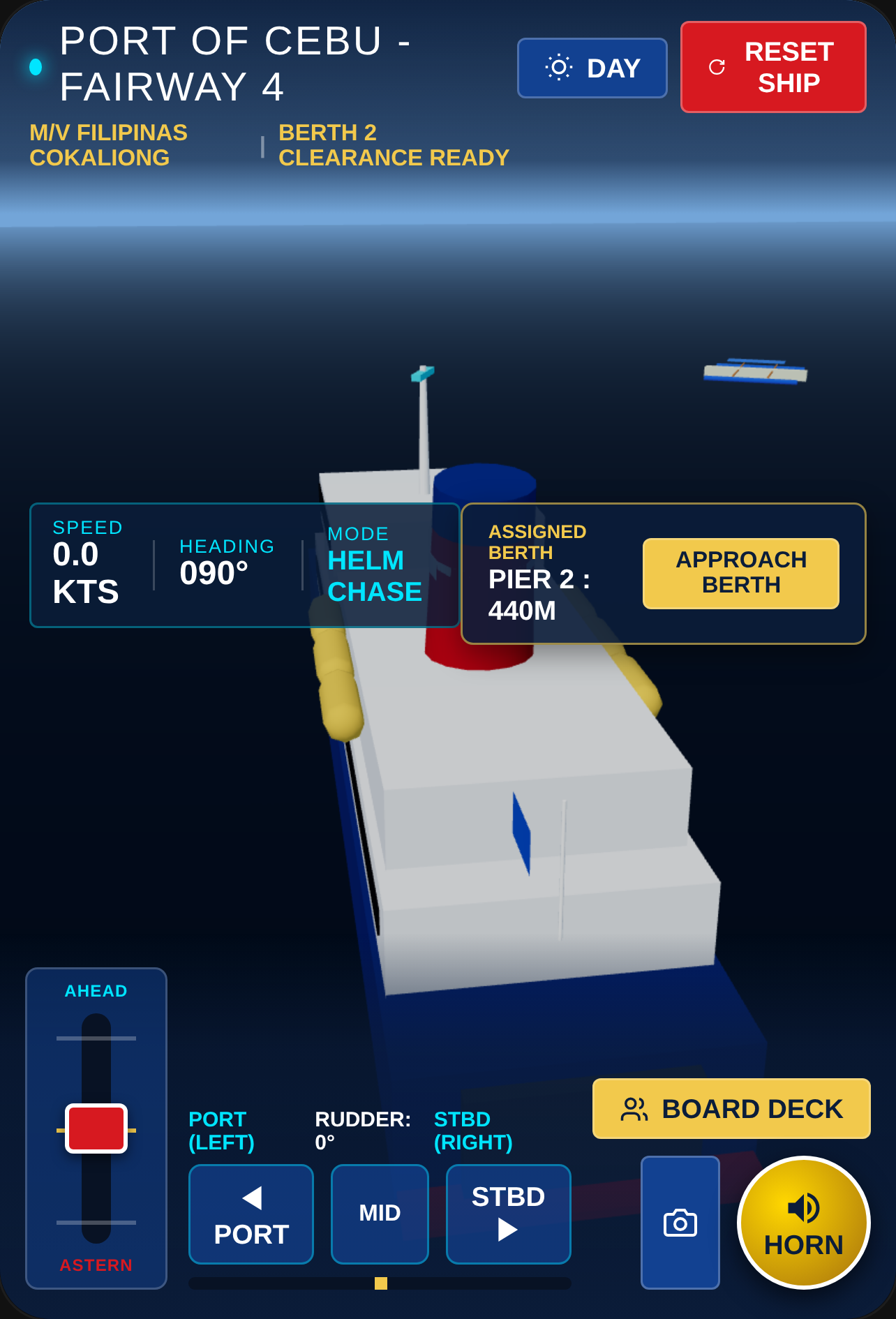 M/V Filipinas Cokaliong - Port of Cebu Simulator cover