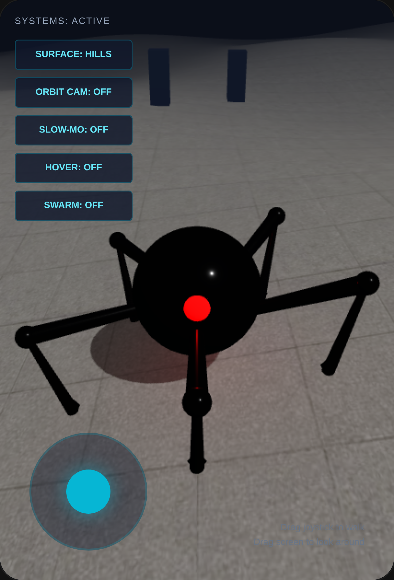 Tripod Robot Simulation cover